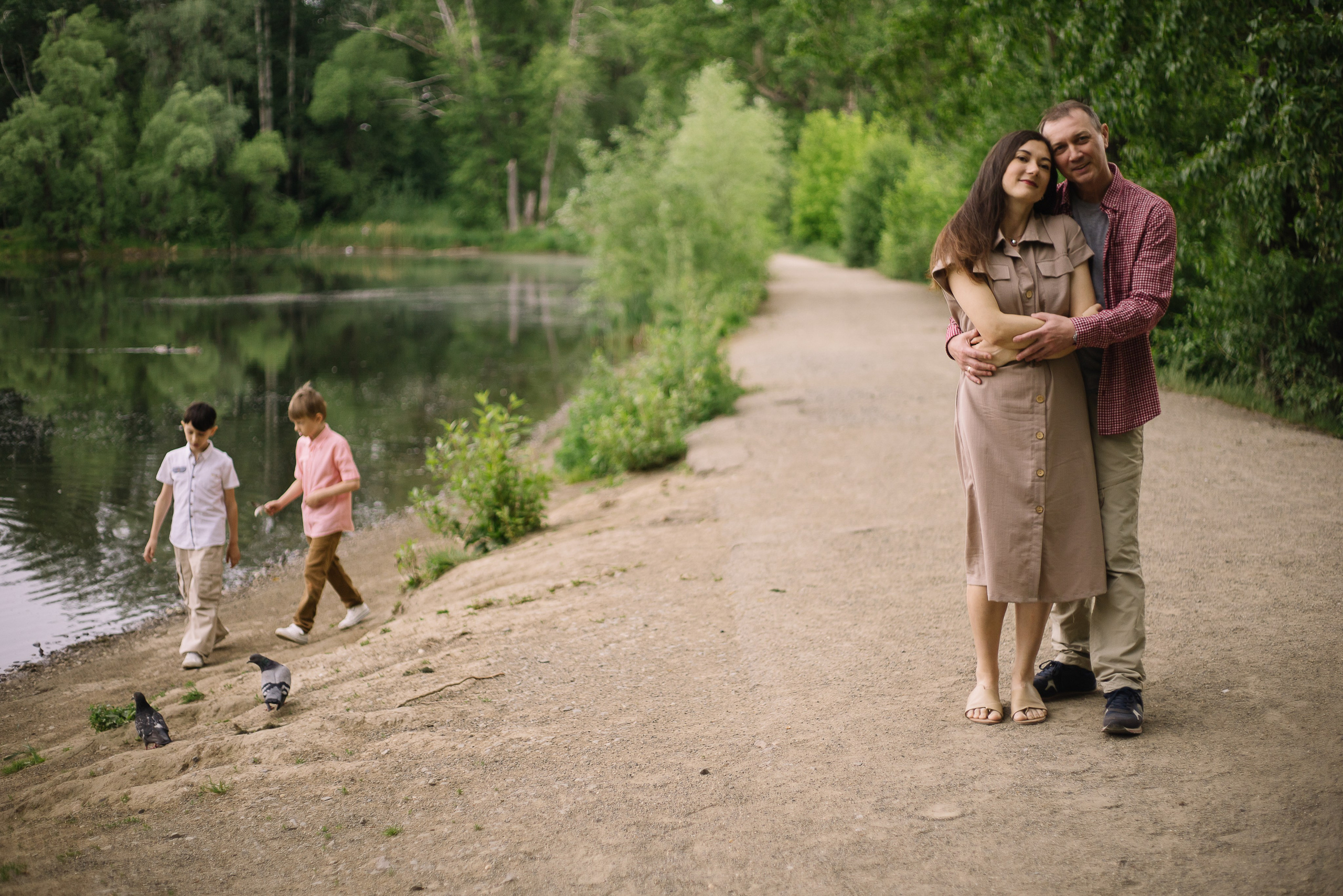 Летняя прогулка в Ботаническом саду. Семейный фотограф в Томске Максимова Екатерина