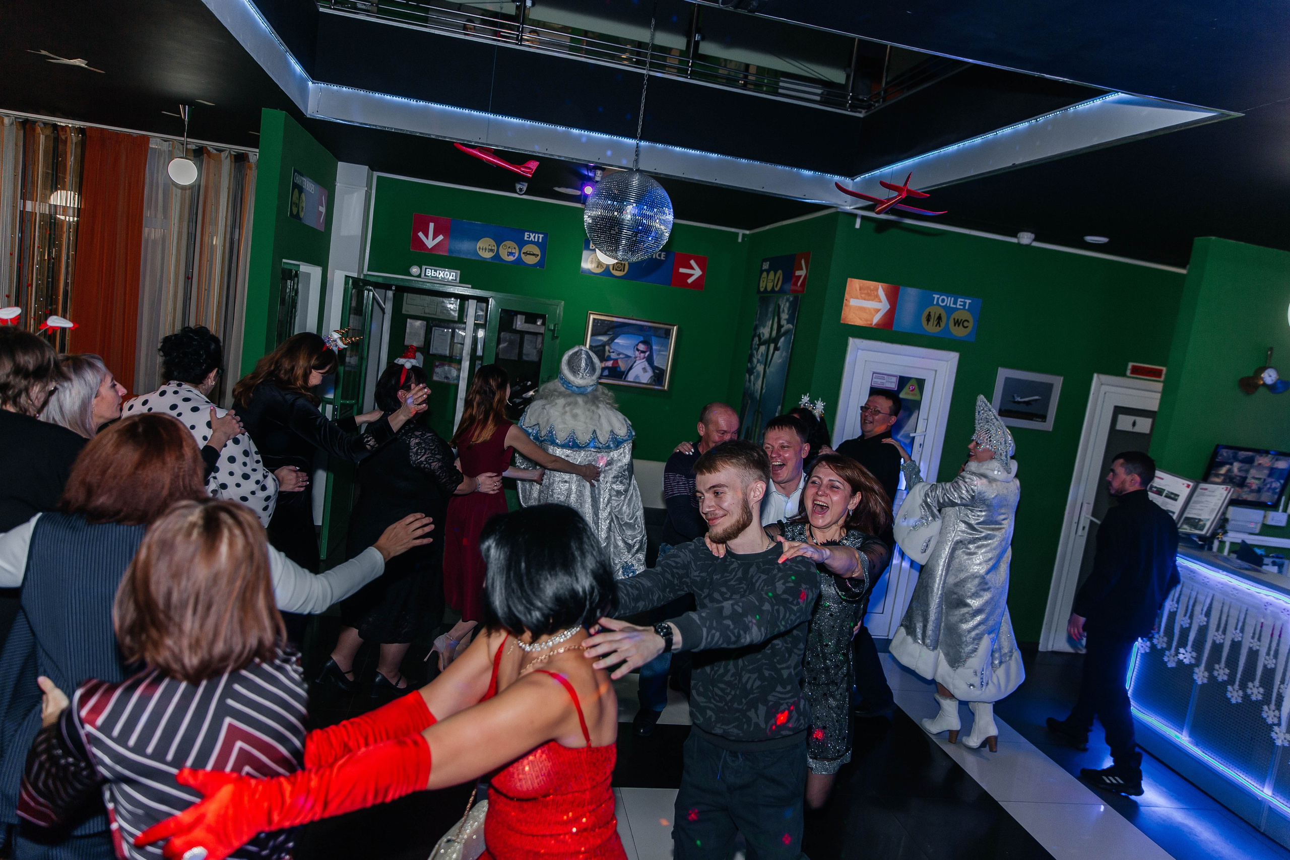 Новогодний корпоратив репортаж. Главная