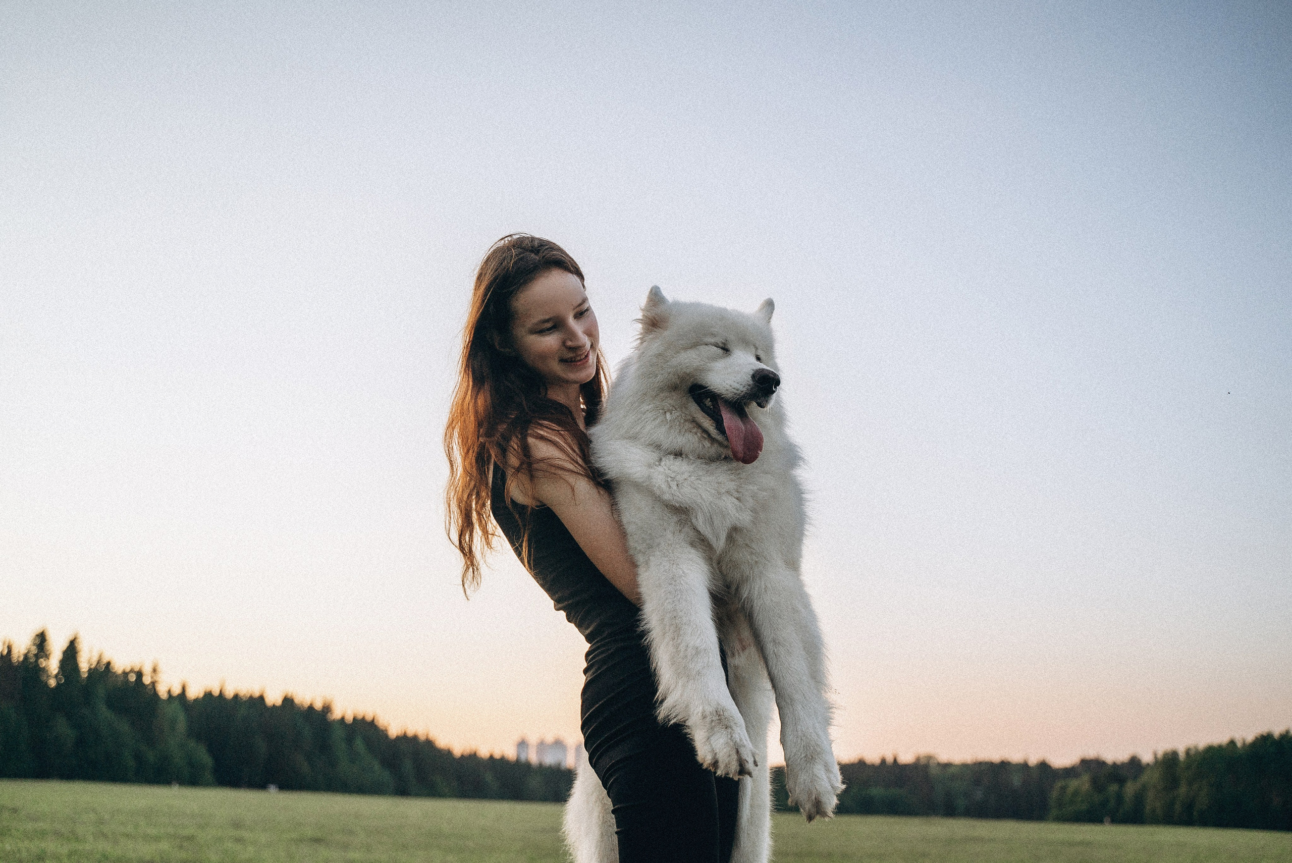 Алёна и Челси. Фотограф-анималист Богданова Полина