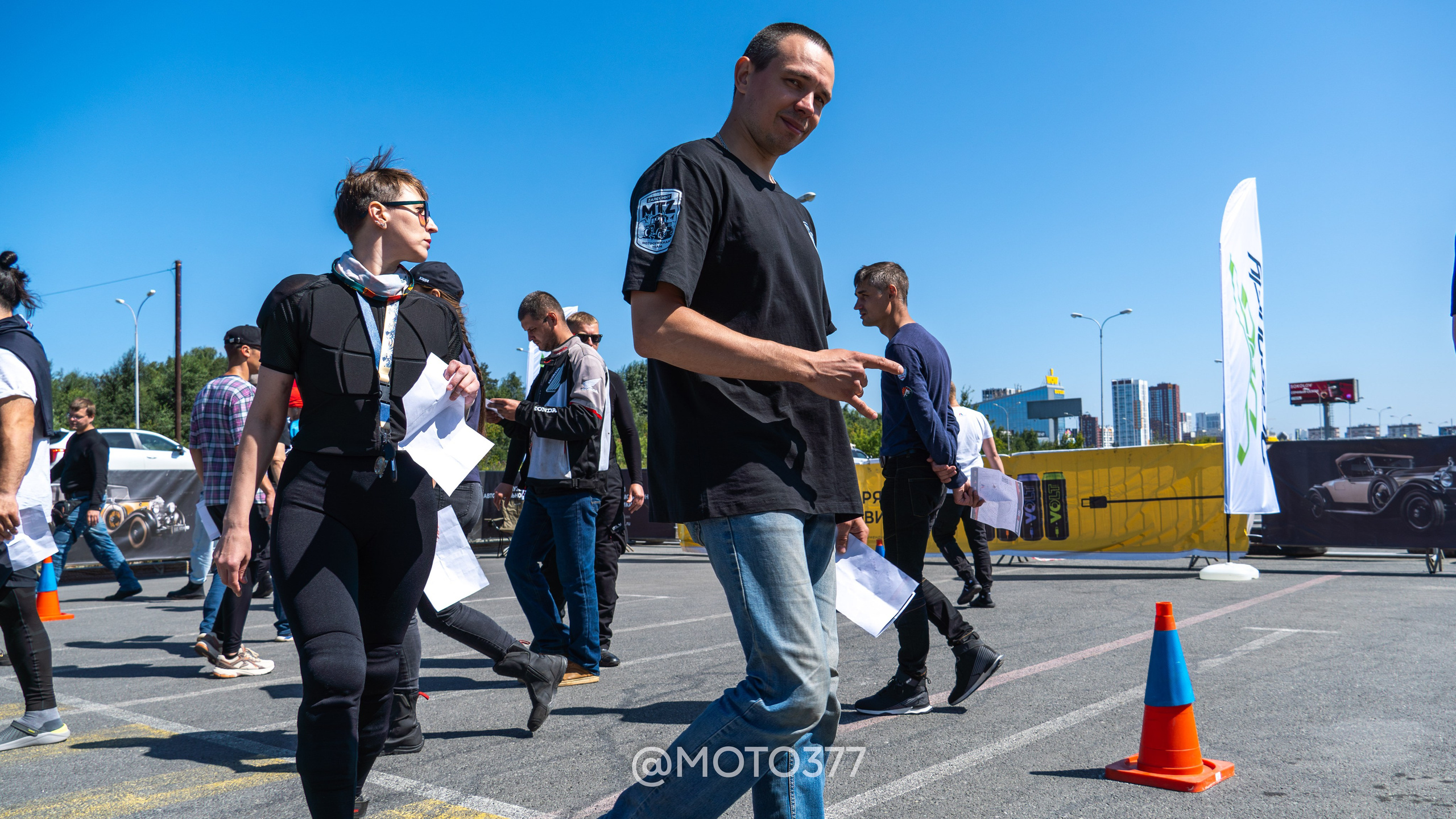 Motogymkhana CUP 1 Ekat 2025. Moto377