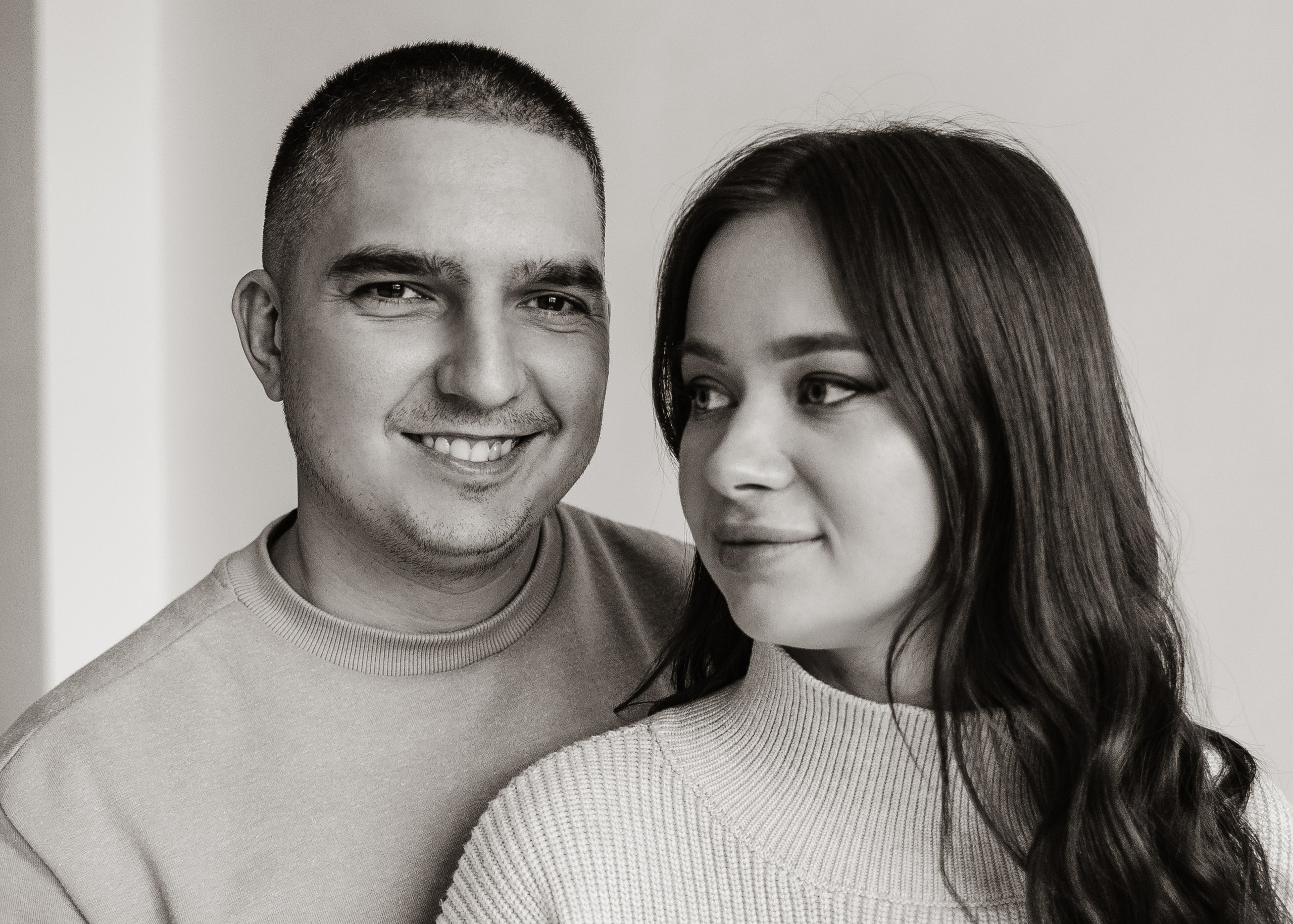 Маша+Саша, Новый Год в студии. Фотограф в Екатеринбурге Артём Зайнетдинов