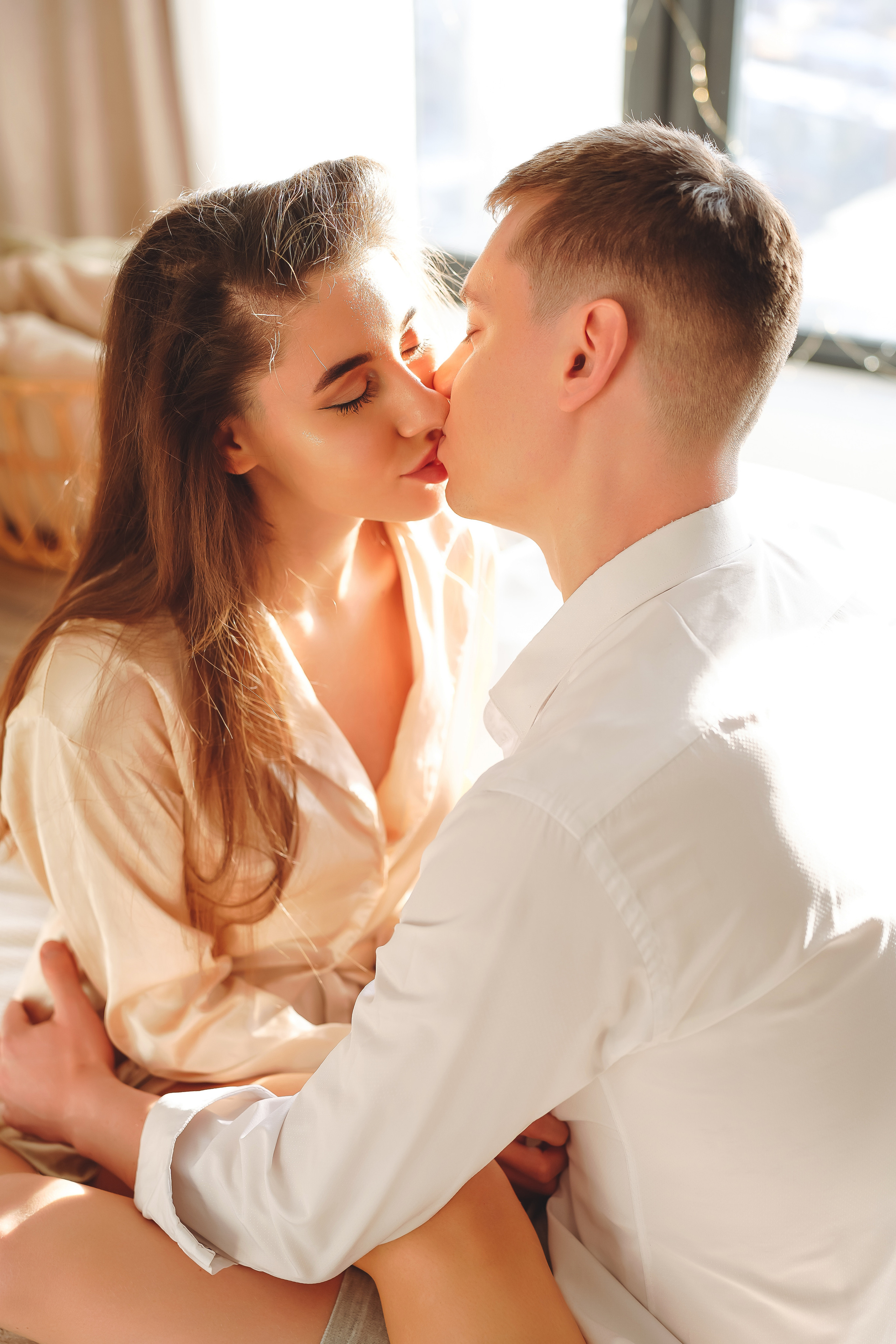 Фотосессия в пижамах Макар и Настя. Свадебный и семейный фотограф в Самаре Салахова Гулина