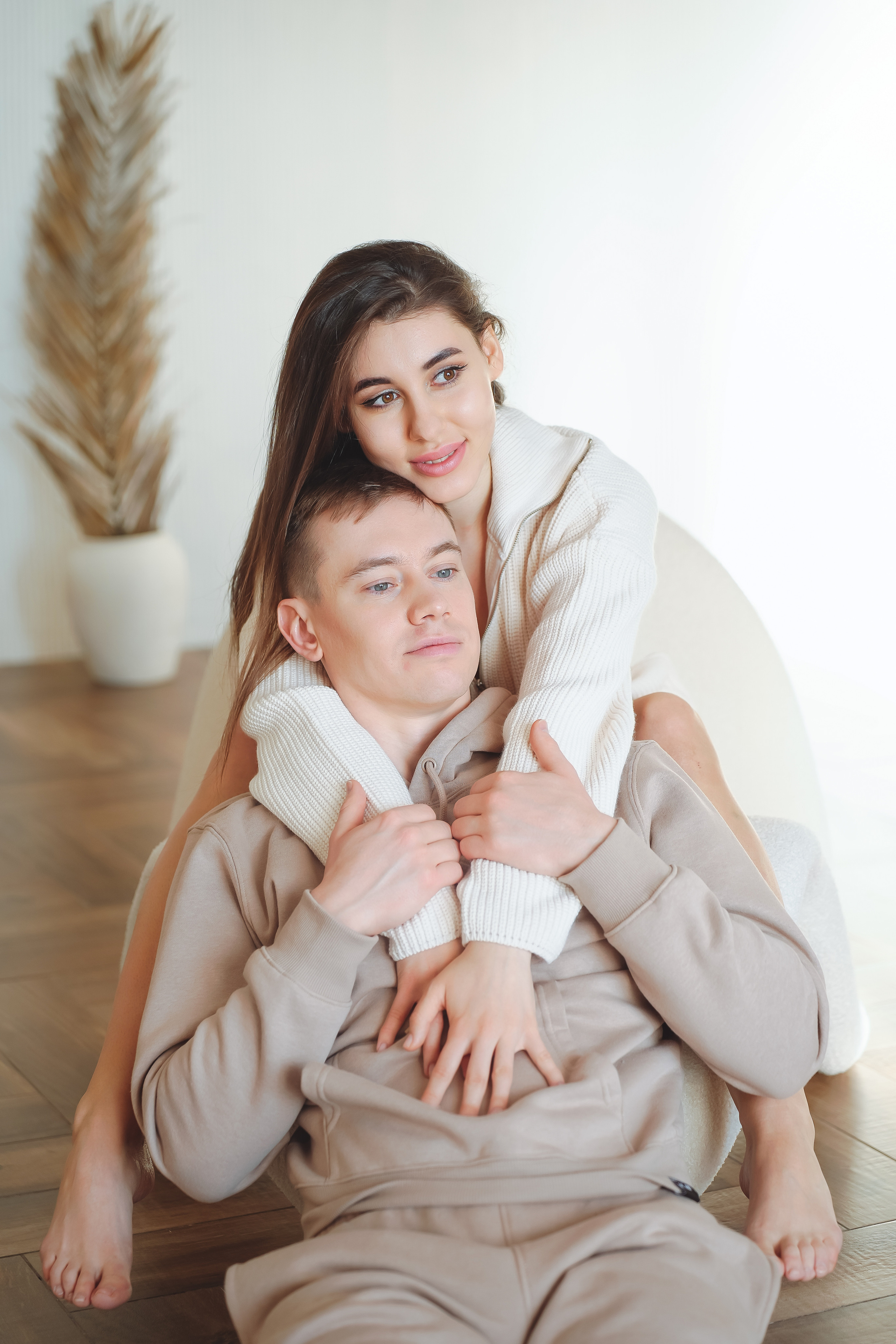 Фотосессия в пижамах Макар и Настя. Свадебный и семейный фотограф в Самаре Салахова Гулина