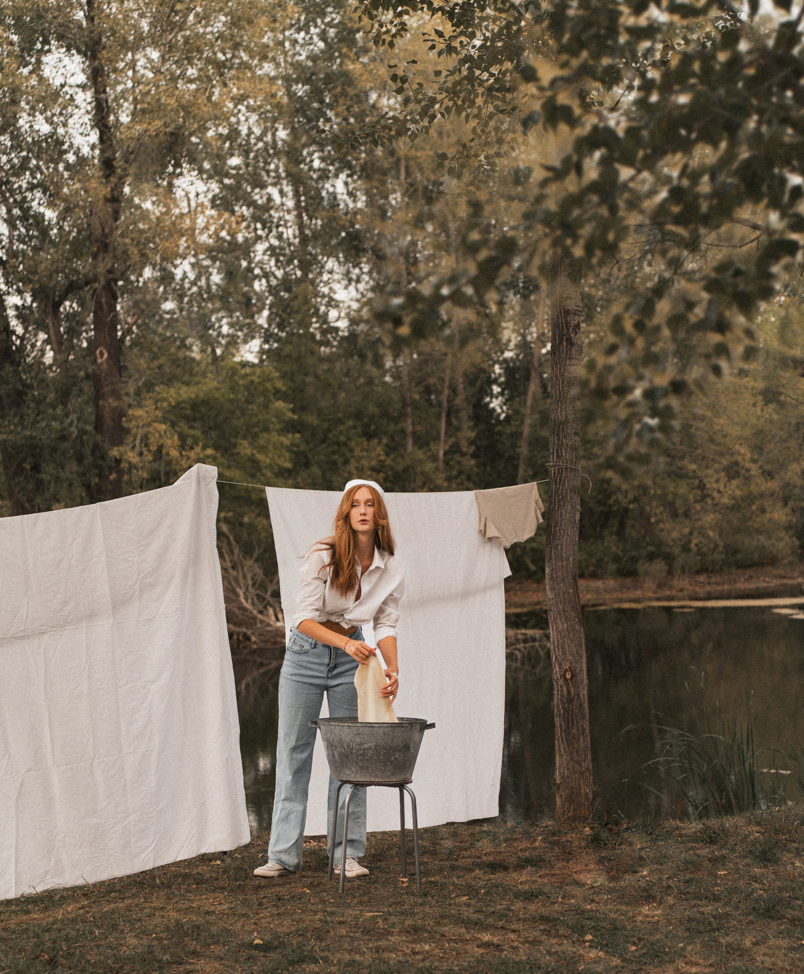 Татьяна_Стирка на озере. Свадебный и семейный фотограф в Самаре Салахова Гулина