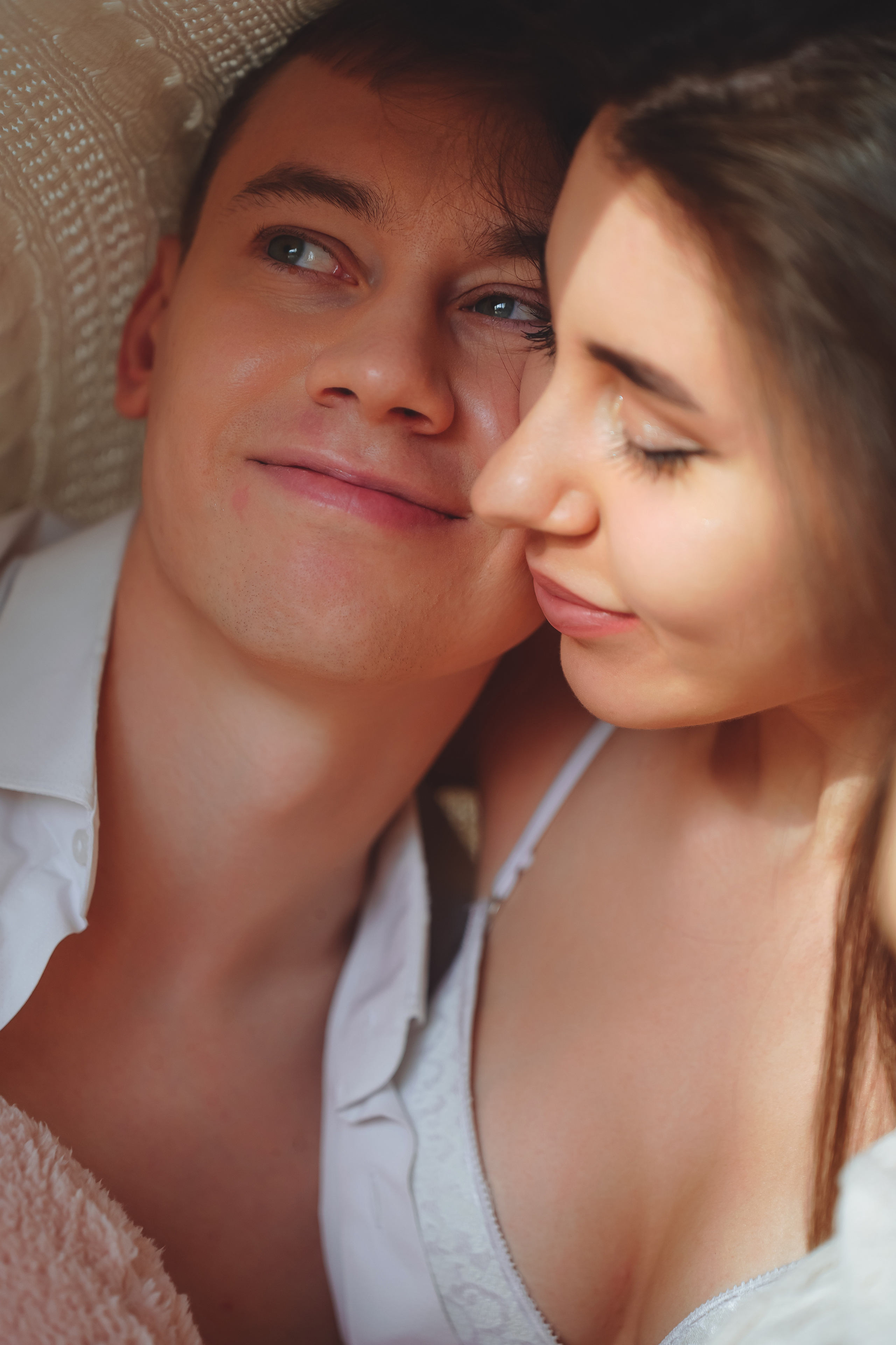 Фотосессия в пижамах Макар и Настя. Свадебный и семейный фотограф в Самаре Салахова Гулина