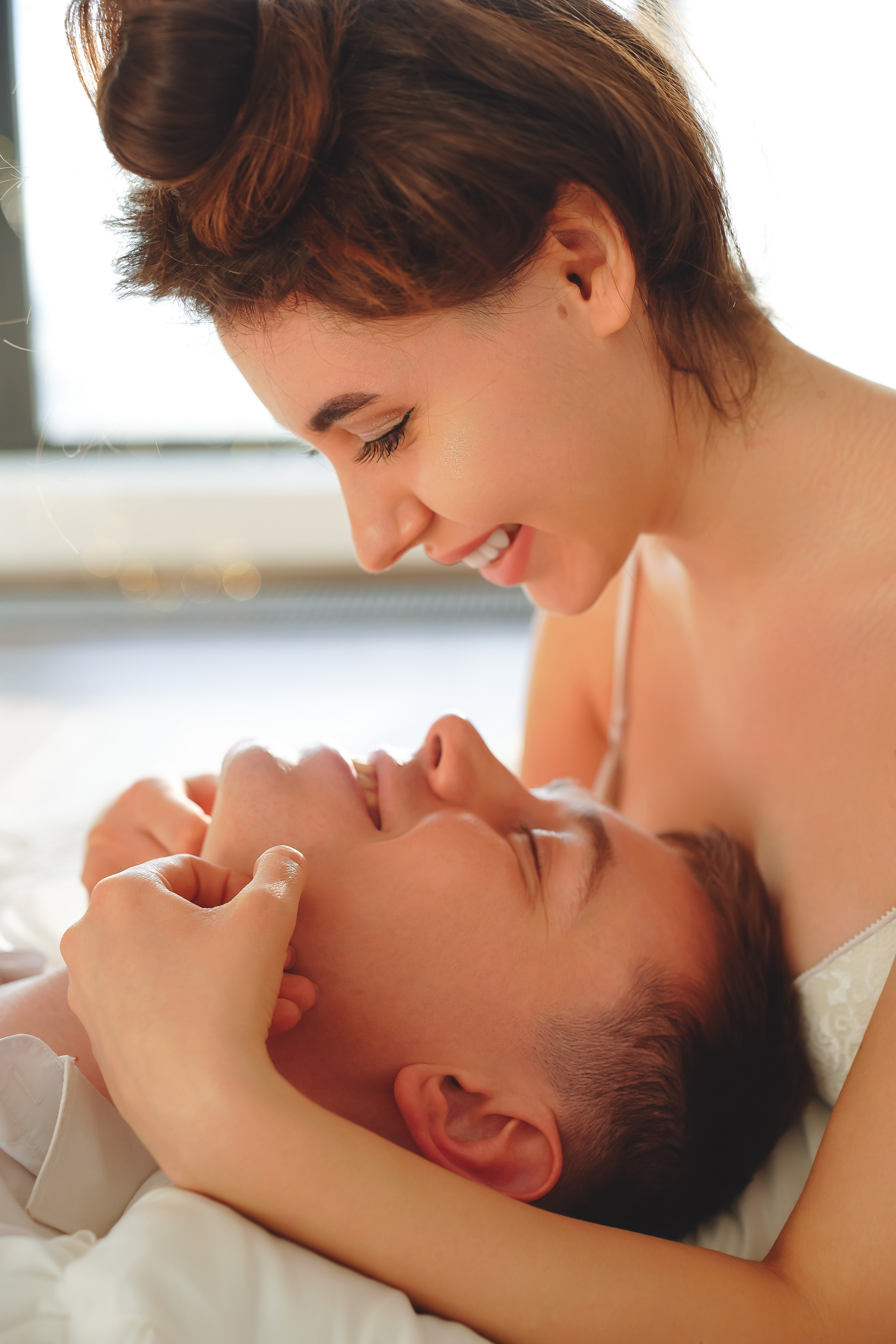 Фотосессия в пижамах Макар и Настя. Свадебный и семейный фотограф в Самаре Салахова Гулина