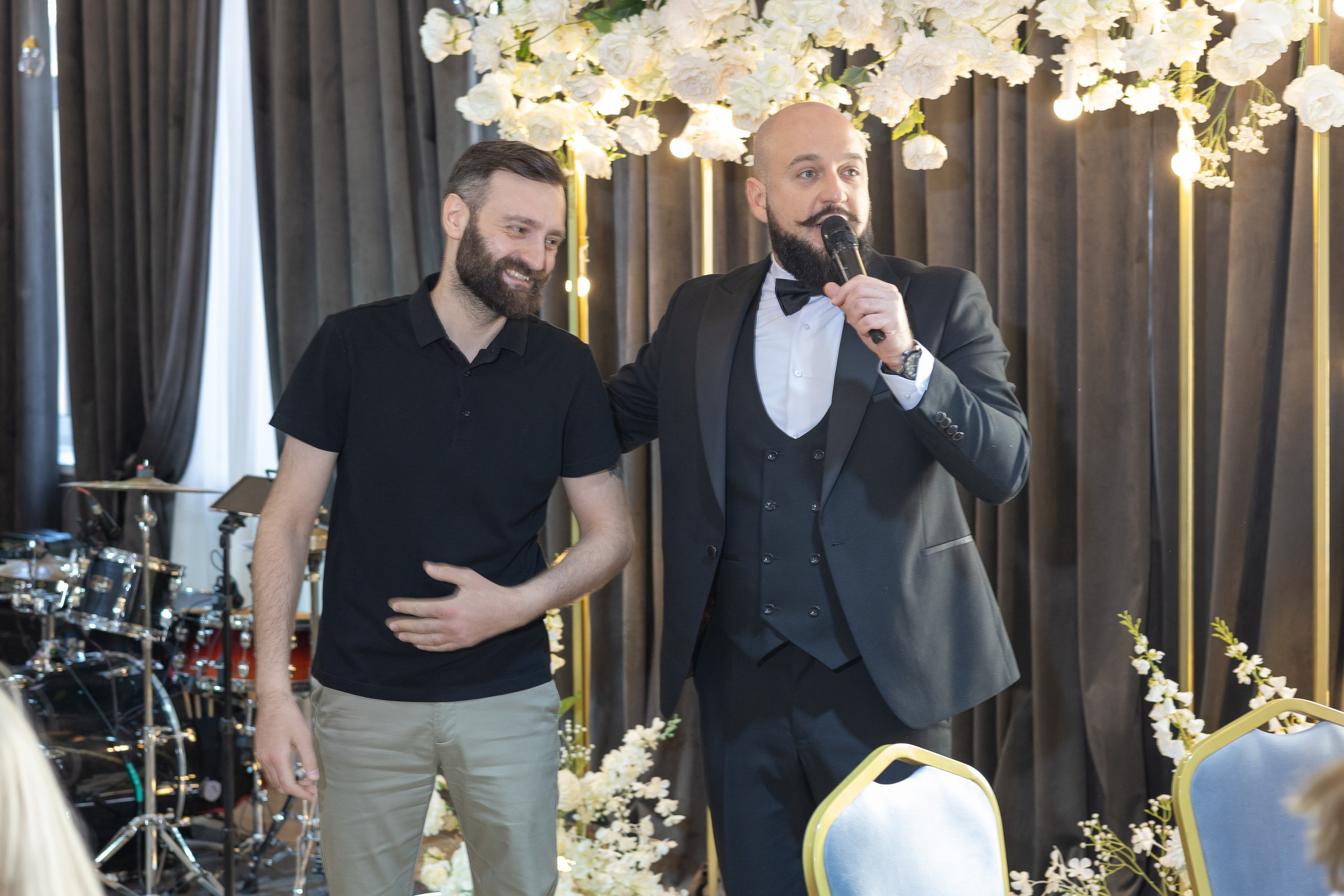 Свадебное чаепитие для молодоженов