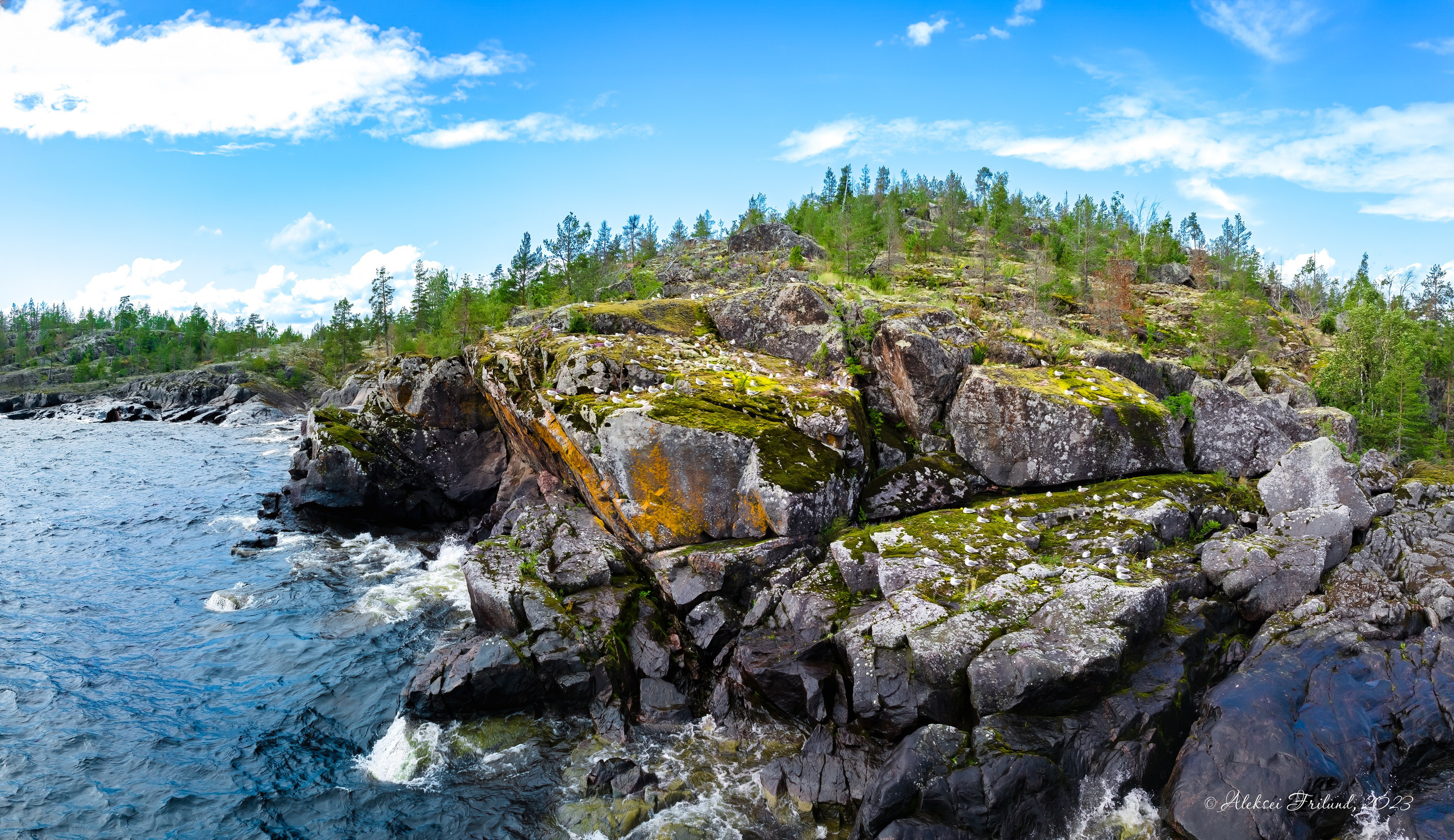 Ладожское озеро. Аэросъемка. Фото и Видео в Карелии. Алексей Фрилунд
