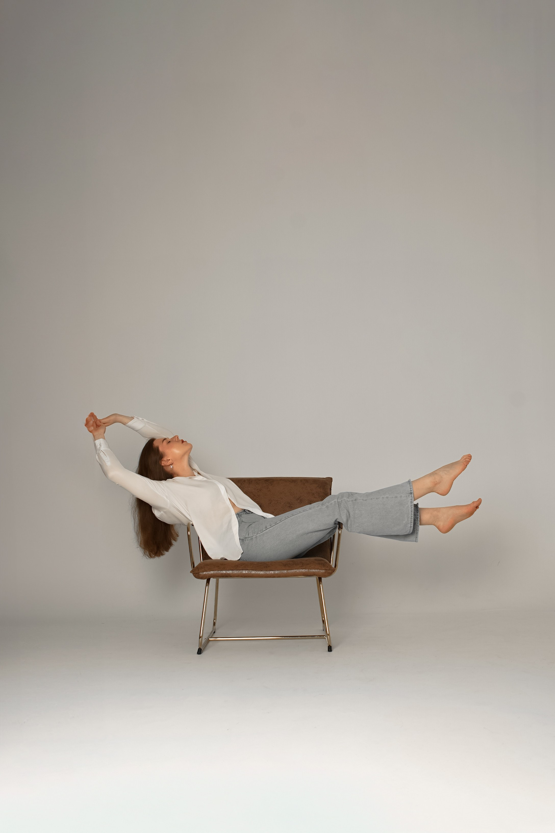 Циклорама (Рефлектор конус). Анна, фотограф Москва, Зеленоград