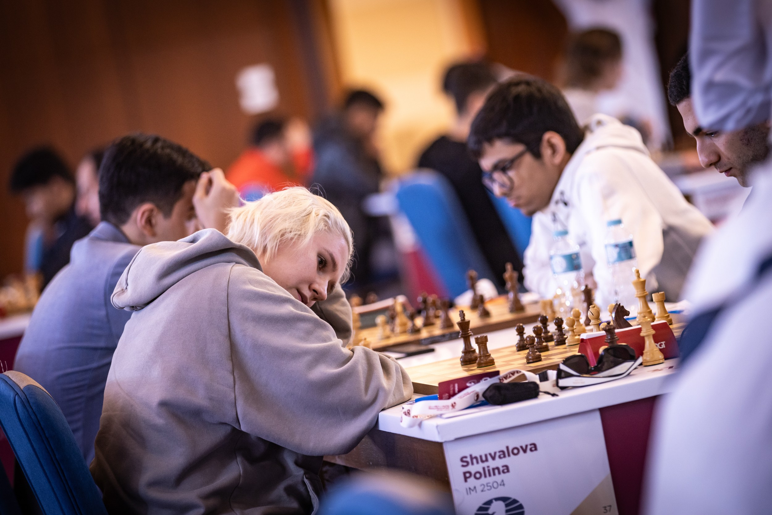 2024.12.03 Qatar Masters Open 2024 — Round1. Фотограф Анна Штурман (репортажная съёмка любых событий и мероприятий) Anna Shtourman photographer