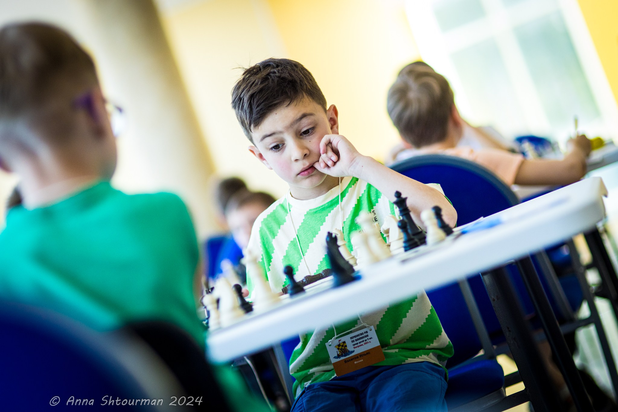 2024 Первенство России по шахматам до 9 лет (Кострома, Россия). Фотограф Анна Штурман (репортажная съёмка любых событий и мероприятий) Anna Shtourman photographer