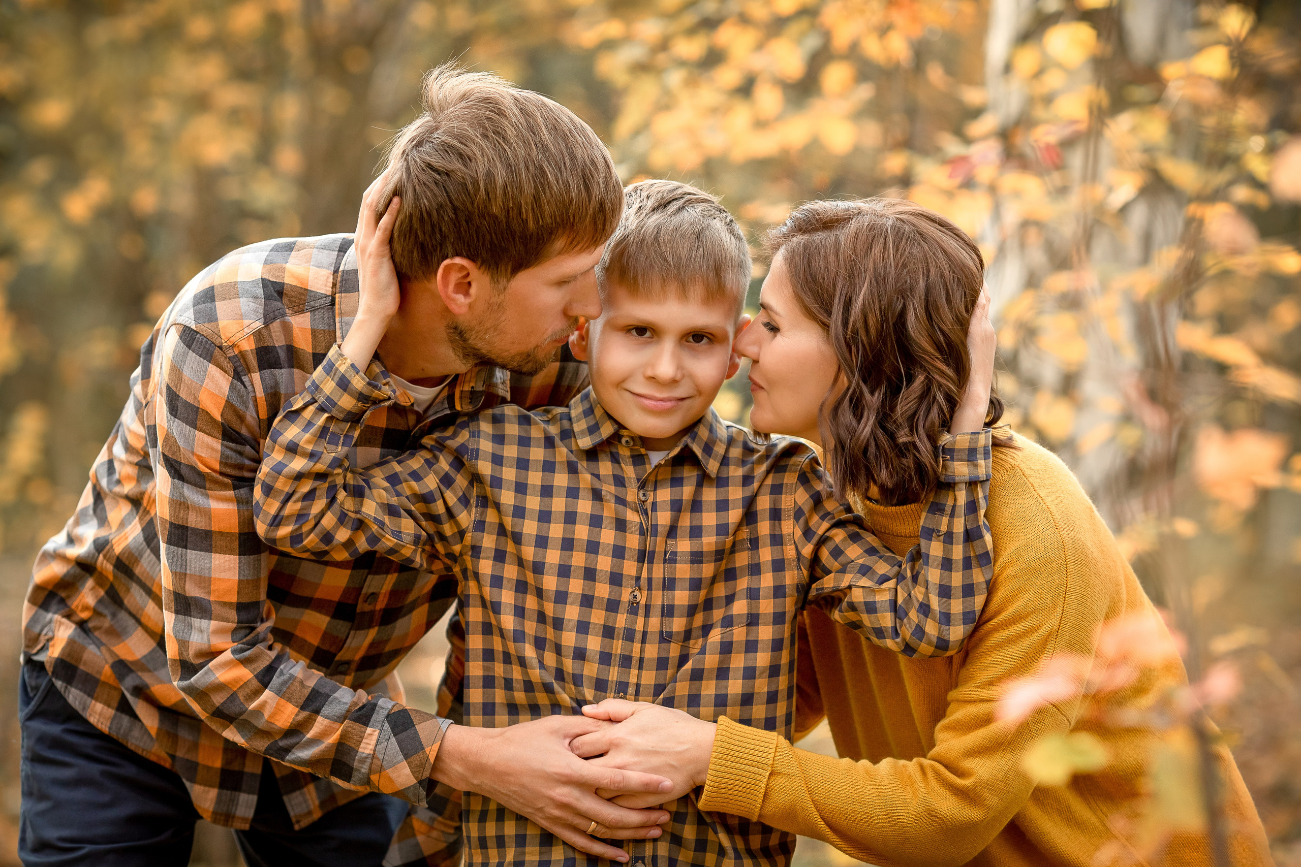 Тёплая осень. Детский и семейный фотограф в Красноярске Елена Коровкина