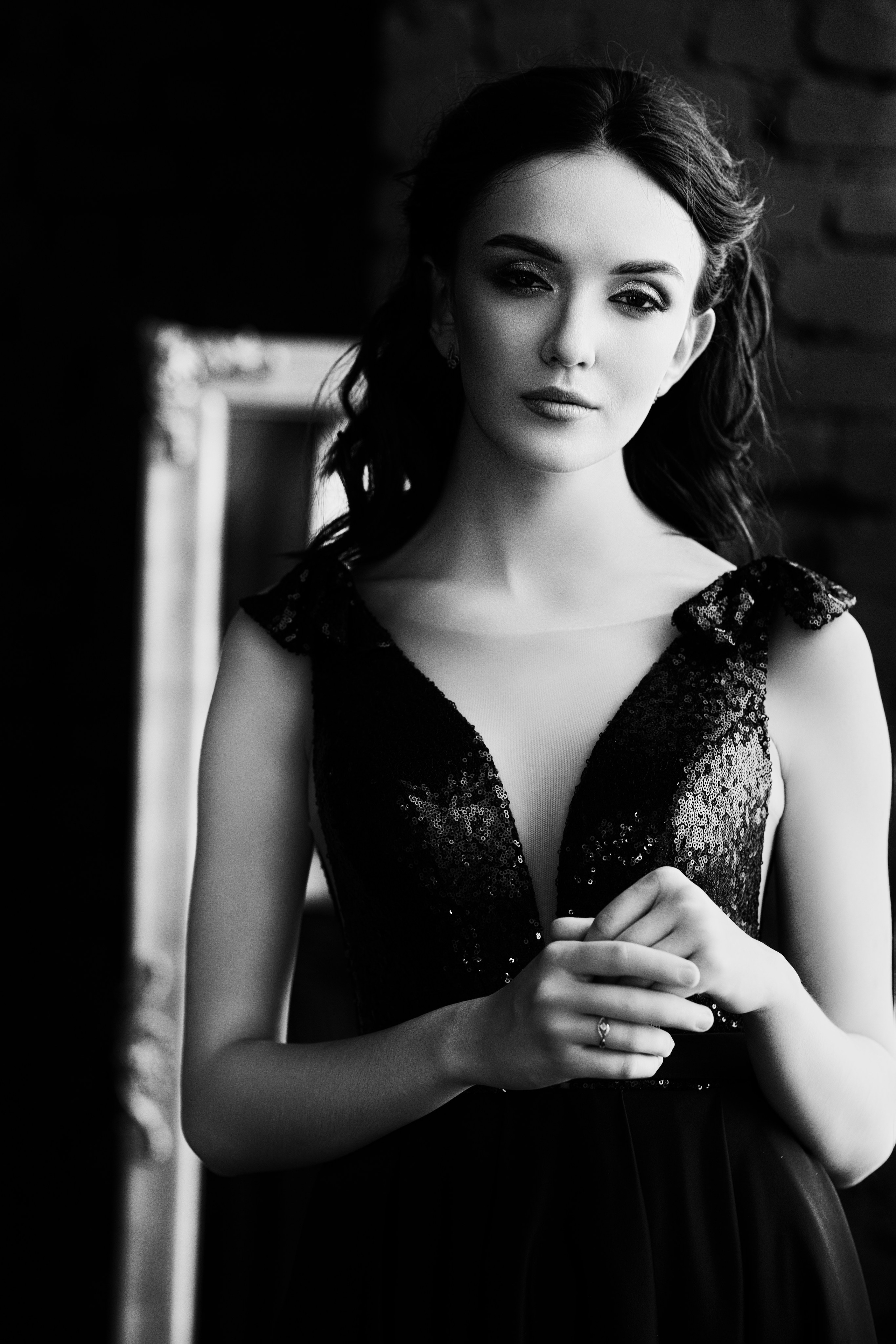 Фотосет с Евгенией в интерьерной студии в формате для «себя»