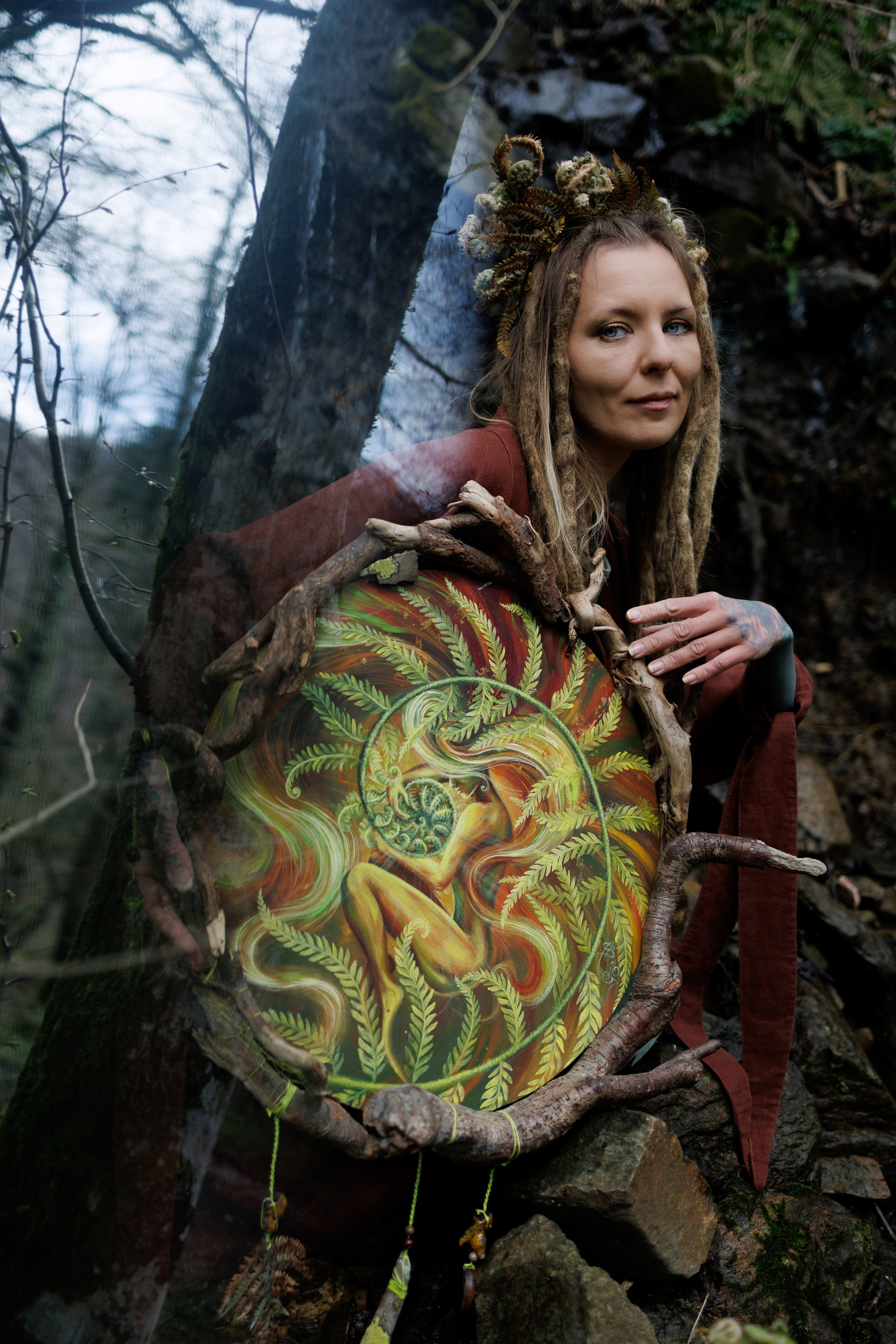 Индивидуальная фотосессия для художницы Вероники Самариной