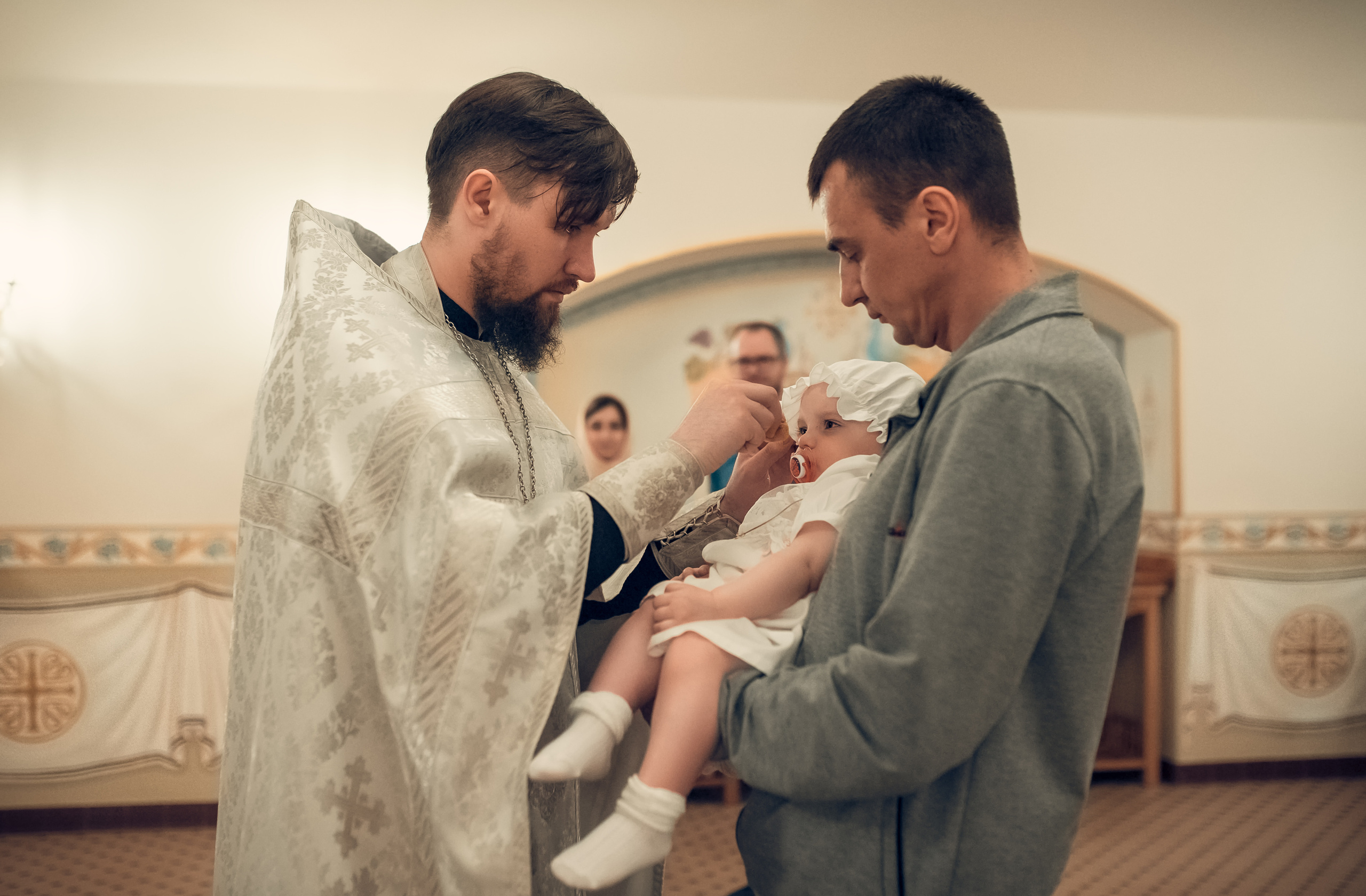 Таинство Крещения Храм Сретения Господня. Семейный фотограф Олеся Батурина Рязань