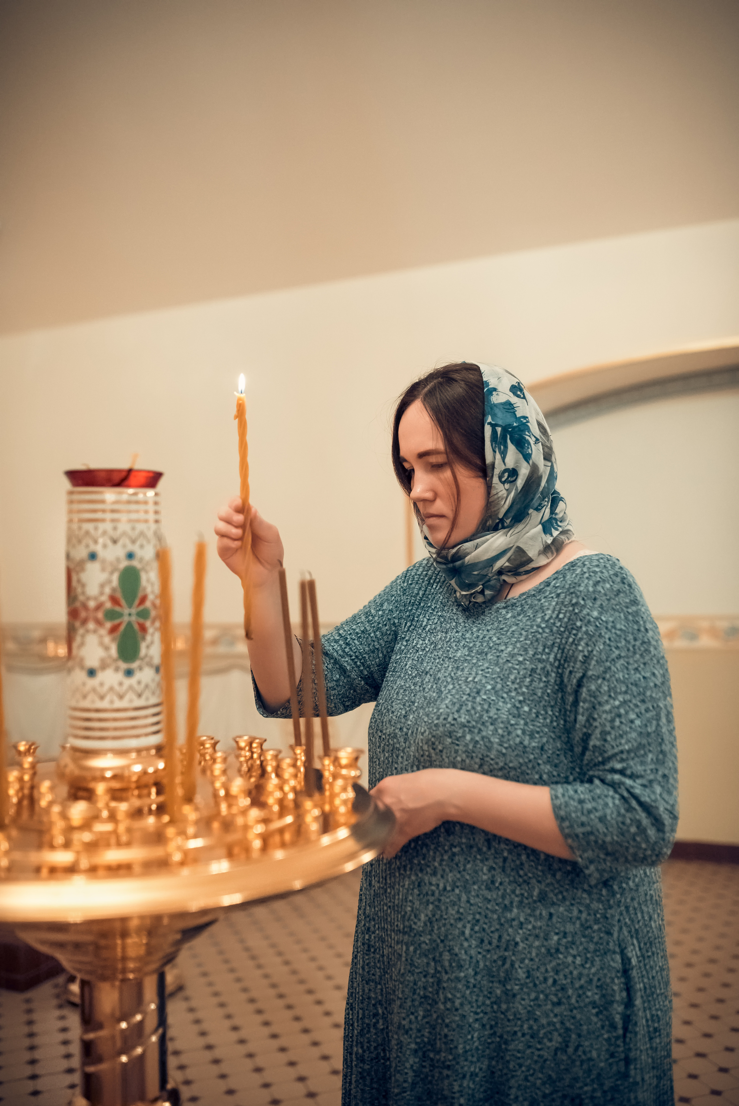 Таинство Крещения Храм Сретения Господня. Семейный фотограф Олеся Батурина Рязань