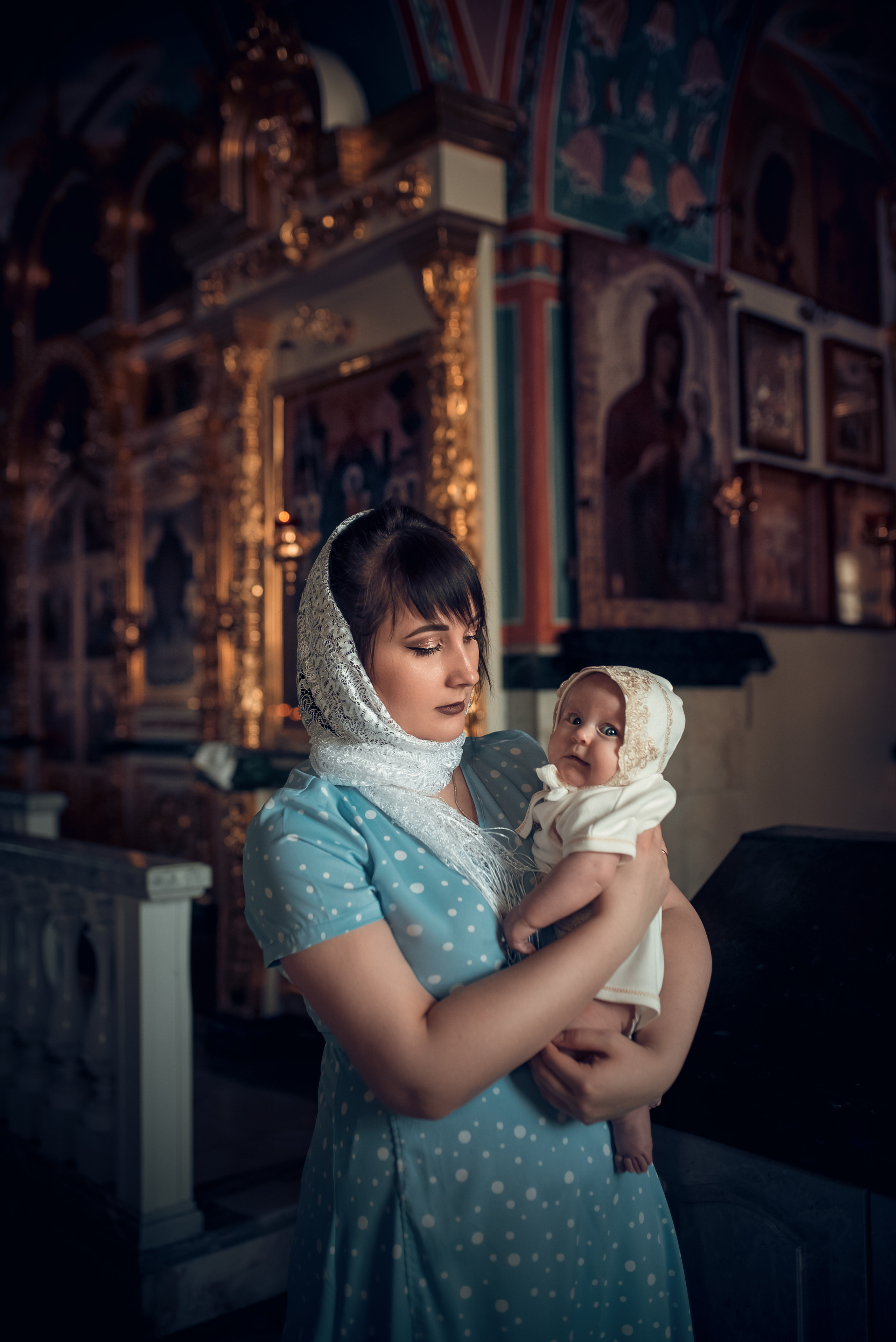 Таинство Крещения Церковь Николая Чудотворца (рыбное). Семейный фотограф Олеся Батурина Рязань