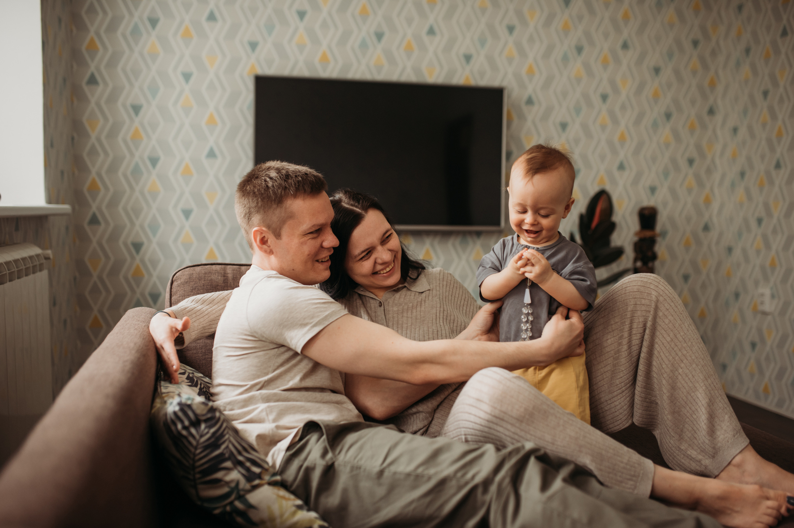 Домашняя история. Семейный фотограф Олеся Батурина Рязань