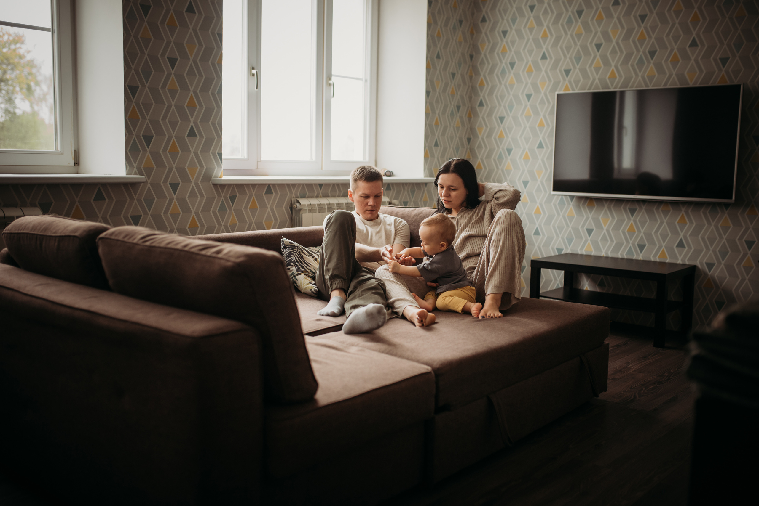 Домашняя история. Семейный фотограф Олеся Батурина Рязань