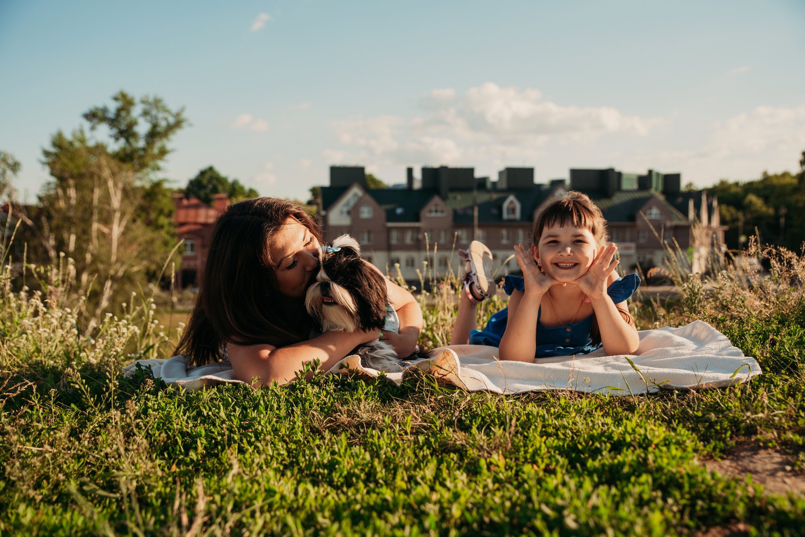 Семейные фотопрогулки. Семейный фотограф Олеся Батурина Рязань