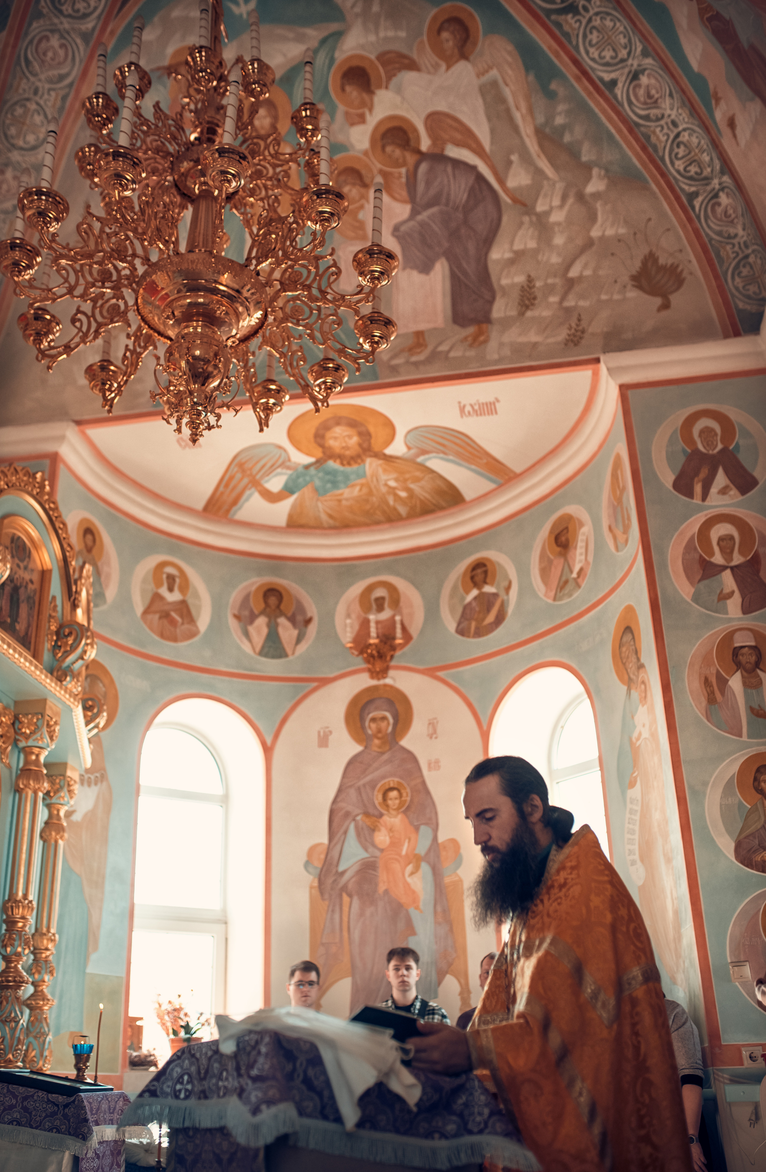 Таинство Крещения Крестовоздвиженский храм. Семейный фотограф Олеся Батурина Рязань