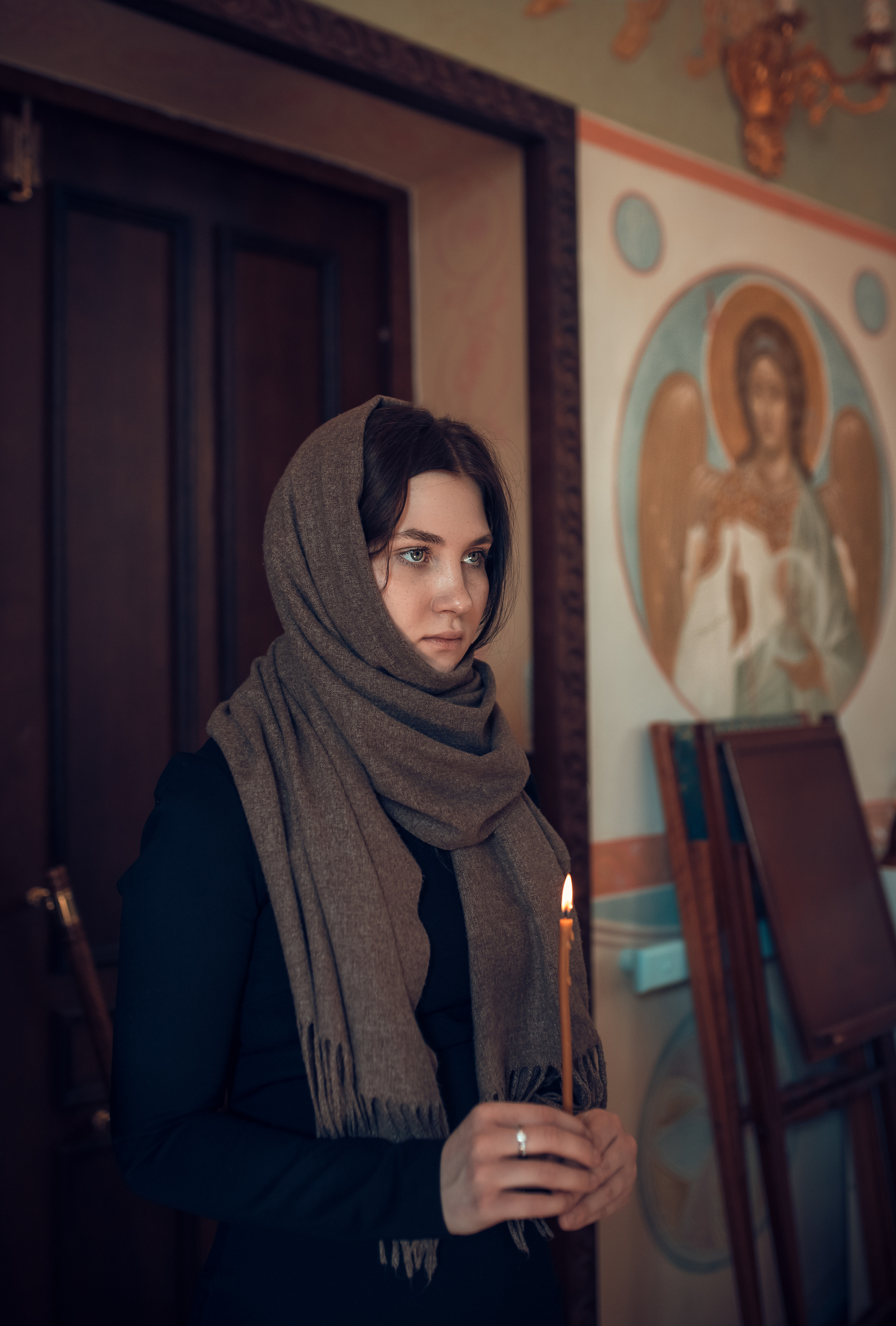 Таинство Крещения Крестовоздвиженский храм. Семейный фотограф Олеся Батурина Рязань