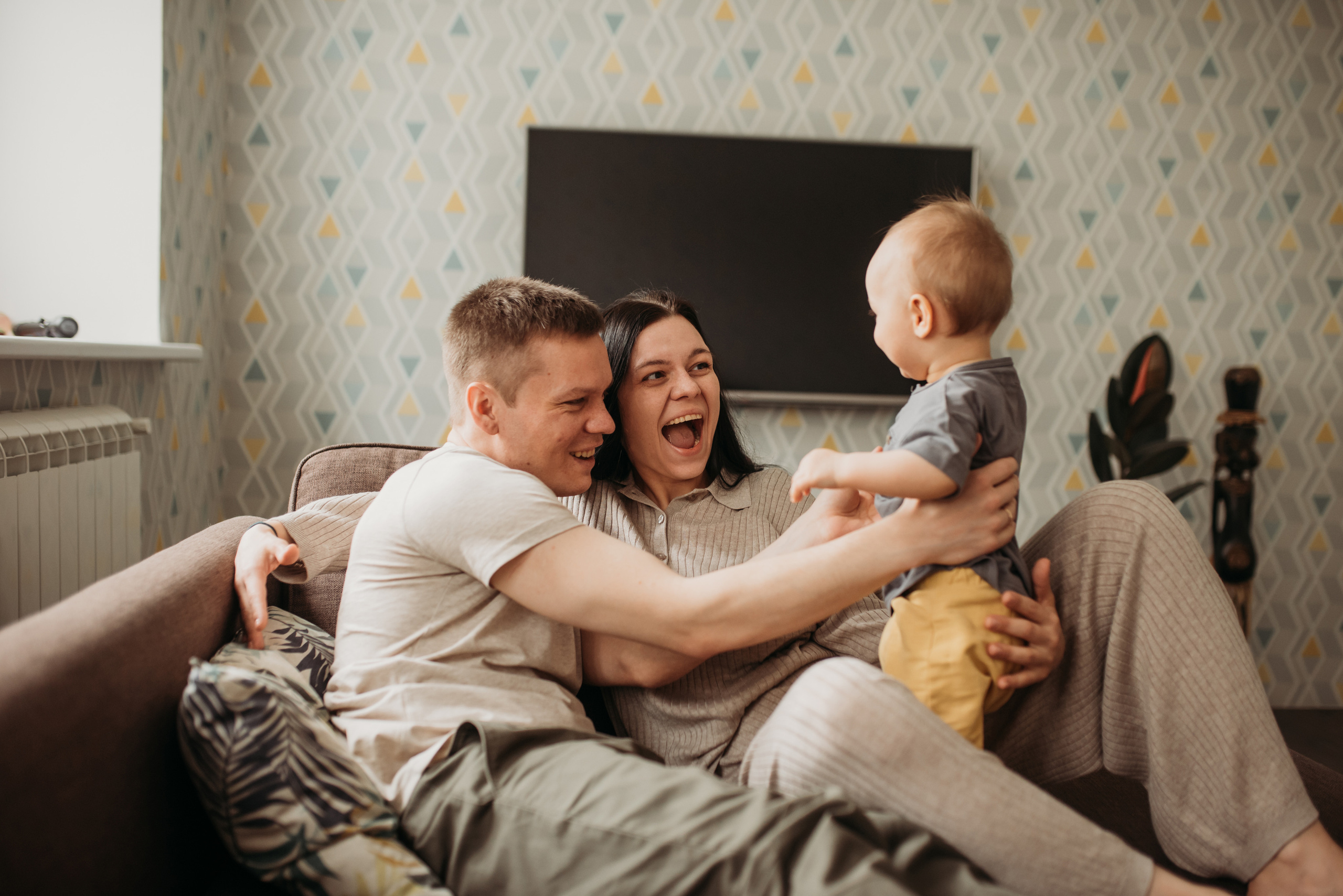 Домашняя история. Семейный фотограф Олеся Батурина Рязань