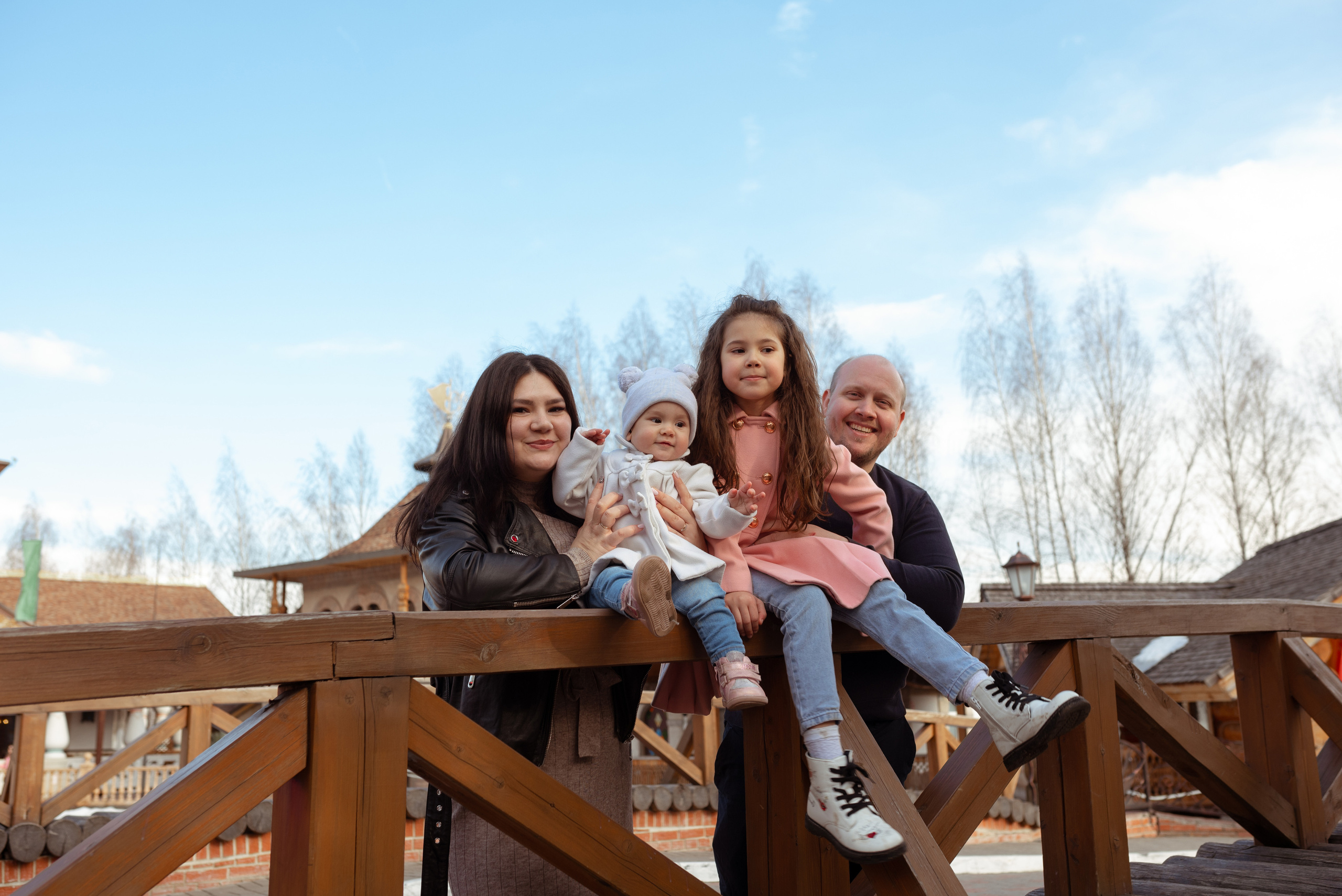 Семейные фотопрогулки. Семейный фотограф Олеся Батурина Рязань