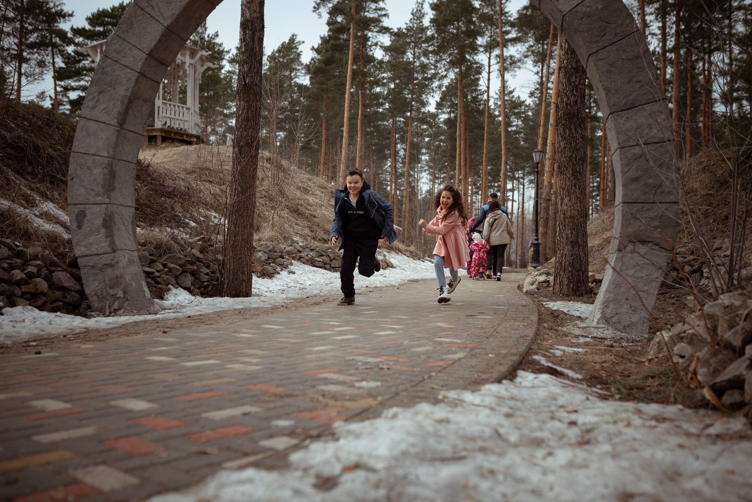 Семейные фотопрогулки. Семейный фотограф Олеся Батурина Рязань
