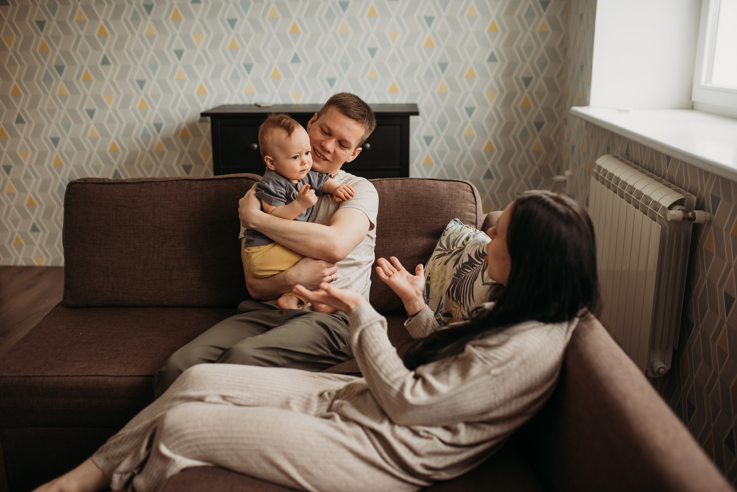 Домашняя история. Семейный фотограф Олеся Батурина Рязань