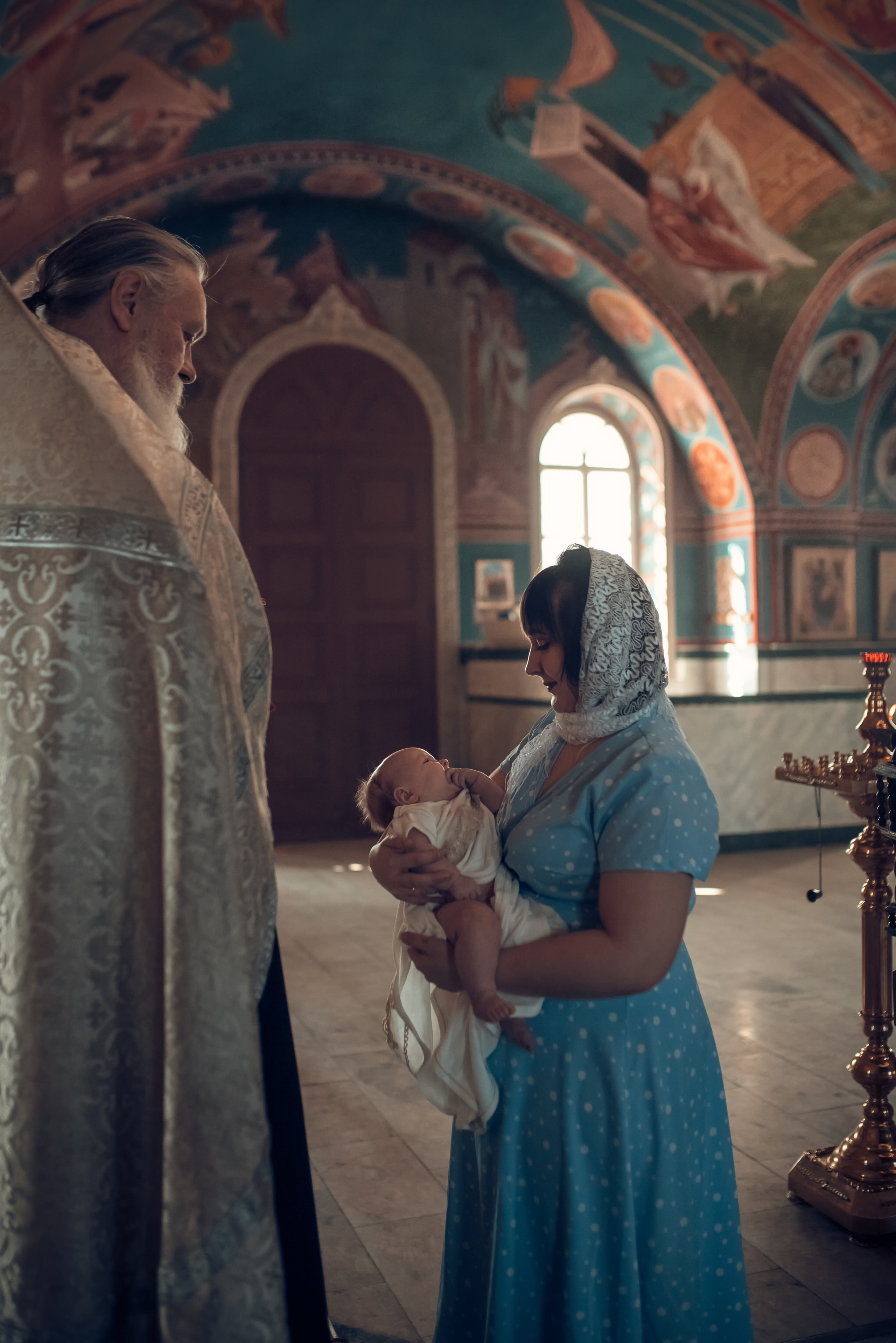Таинство Крещения Церковь Николая Чудотворца (рыбное). Семейный фотограф Олеся Батурина Рязань