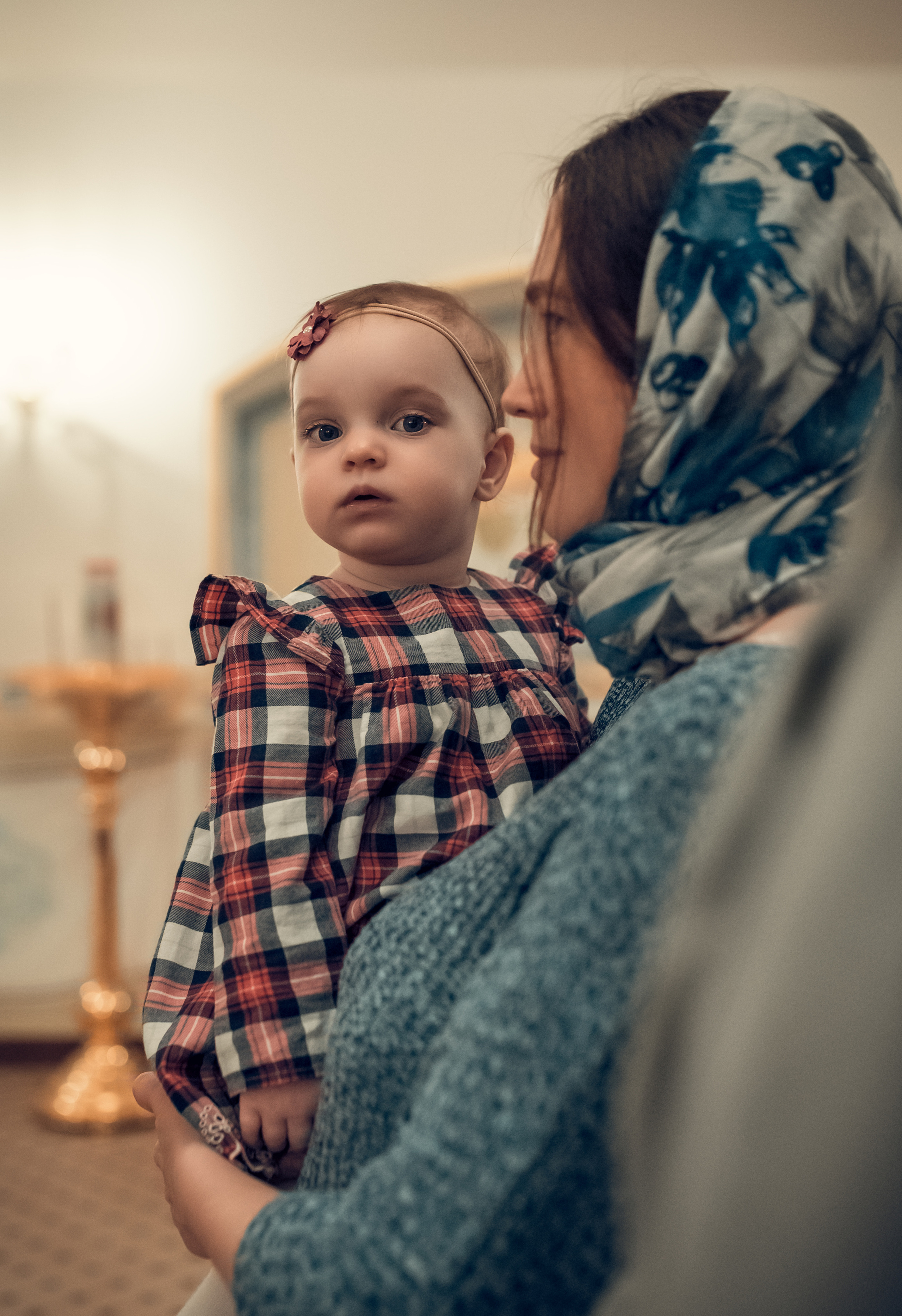 Таинство Крещения Храм Сретения Господня. Семейный фотограф Олеся Батурина Рязань