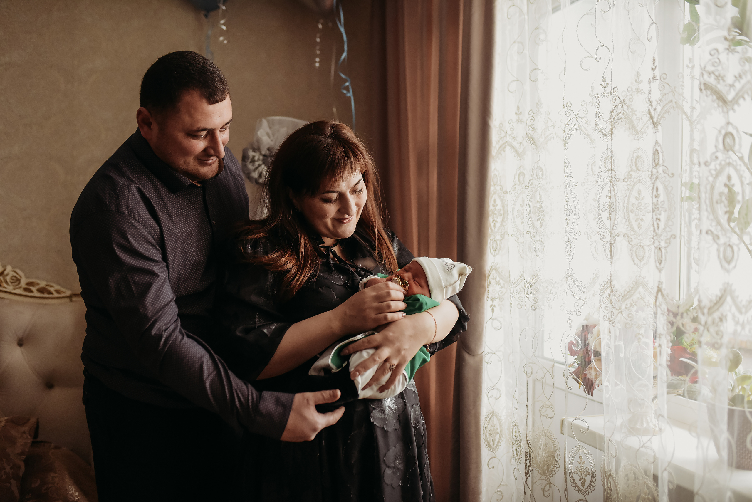 Выписка 2 роддом. Семейный фотограф Олеся Батурина Рязань