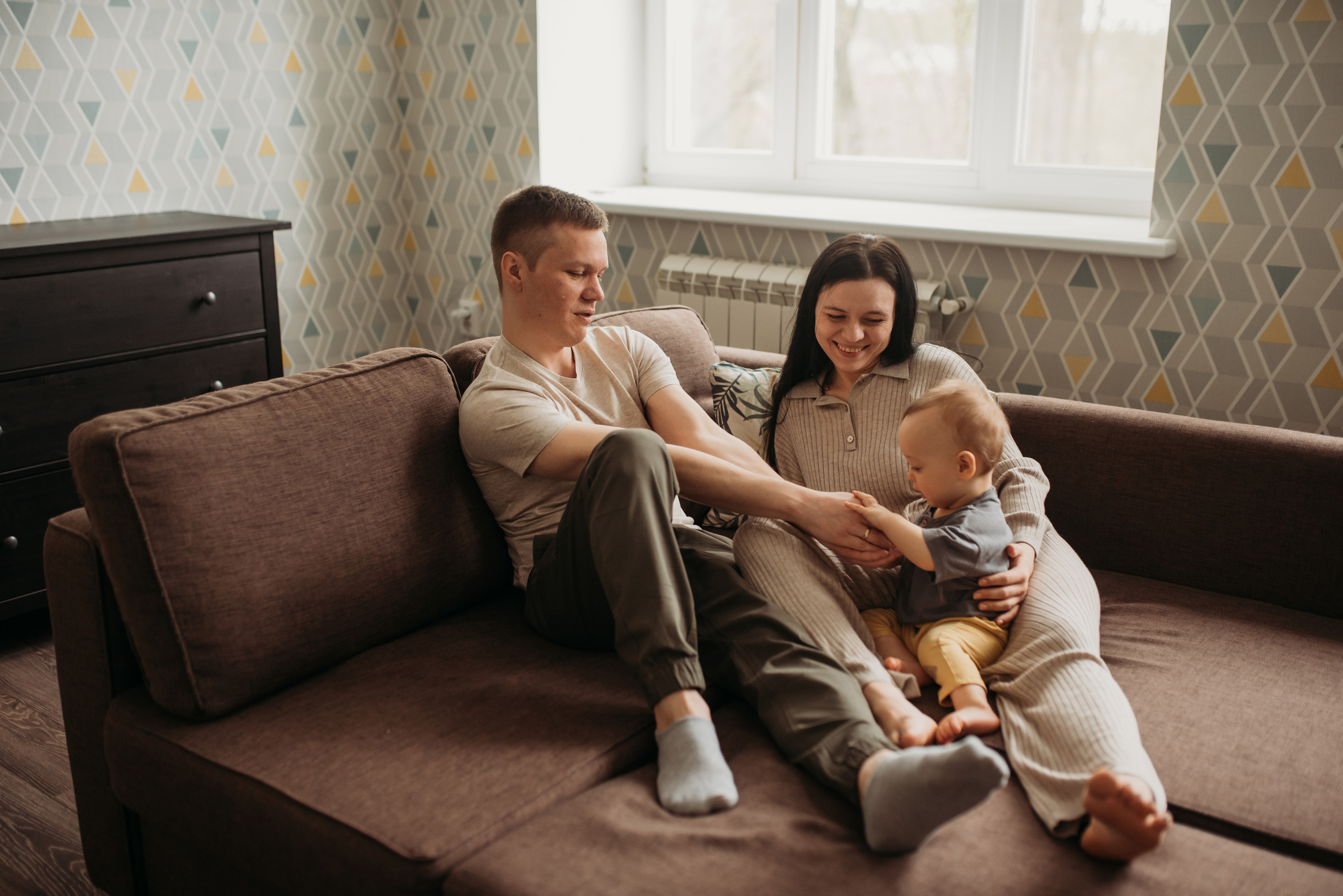 Домашняя история. Семейный фотограф Олеся Батурина Рязань