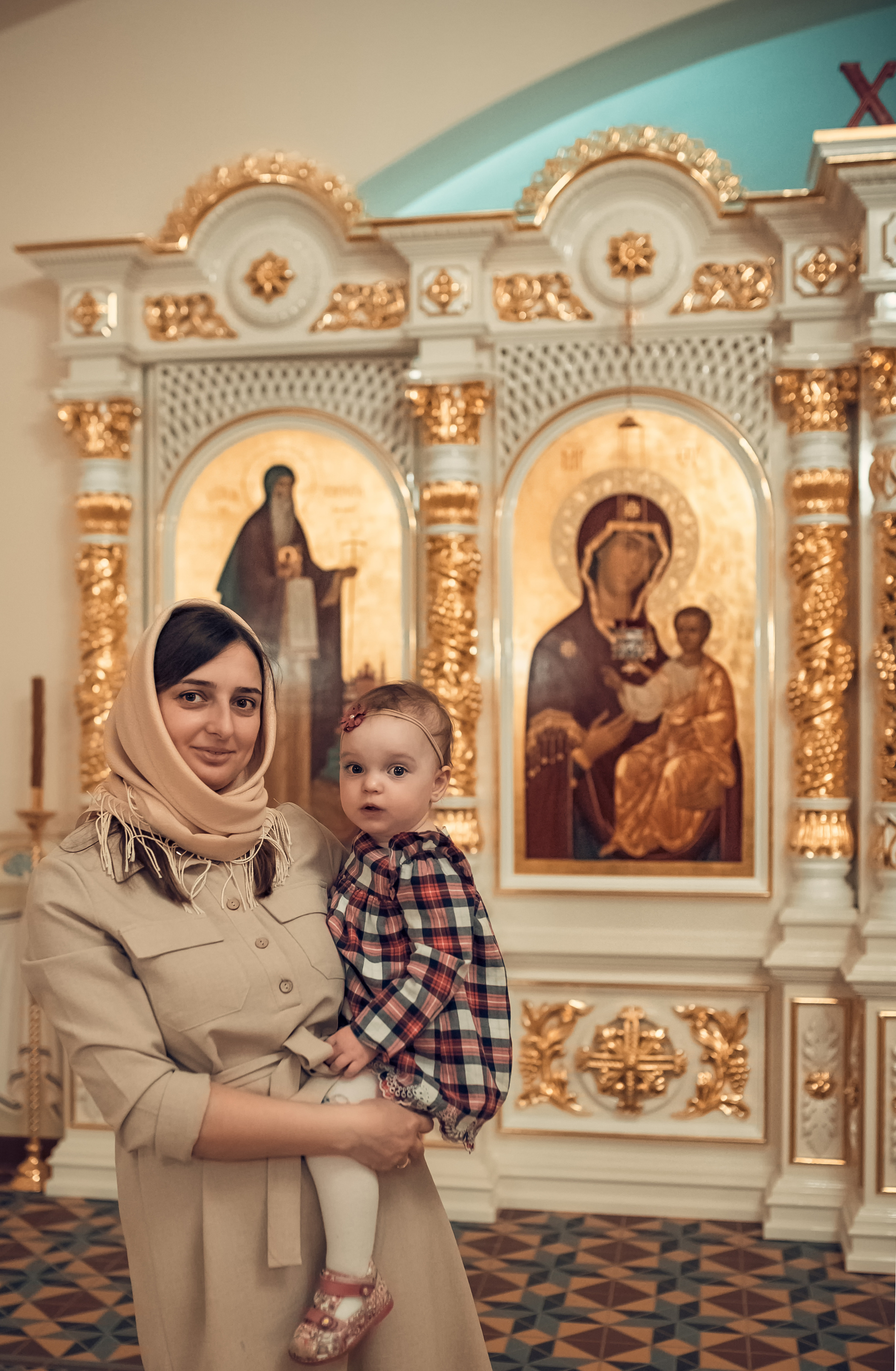 Таинство Крещения Храм Сретения Господня. Семейный фотограф Олеся Батурина Рязань