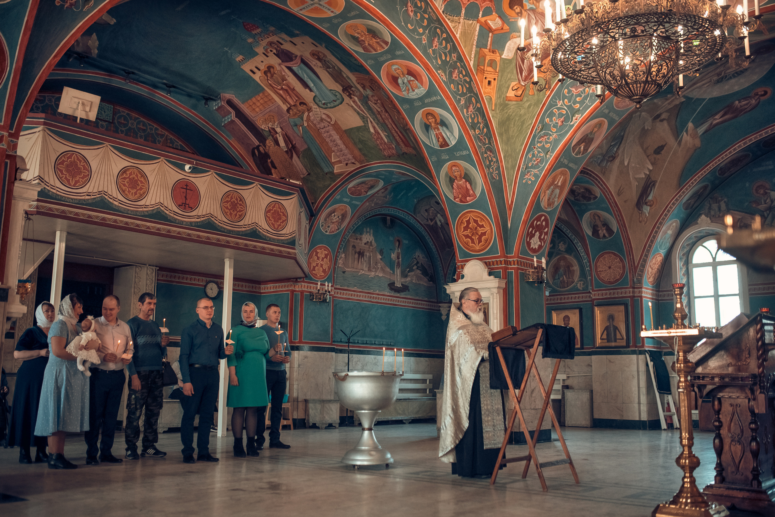 Таинство Крещения Церковь Николая Чудотворца (рыбное). Семейный фотограф Олеся Батурина Рязань