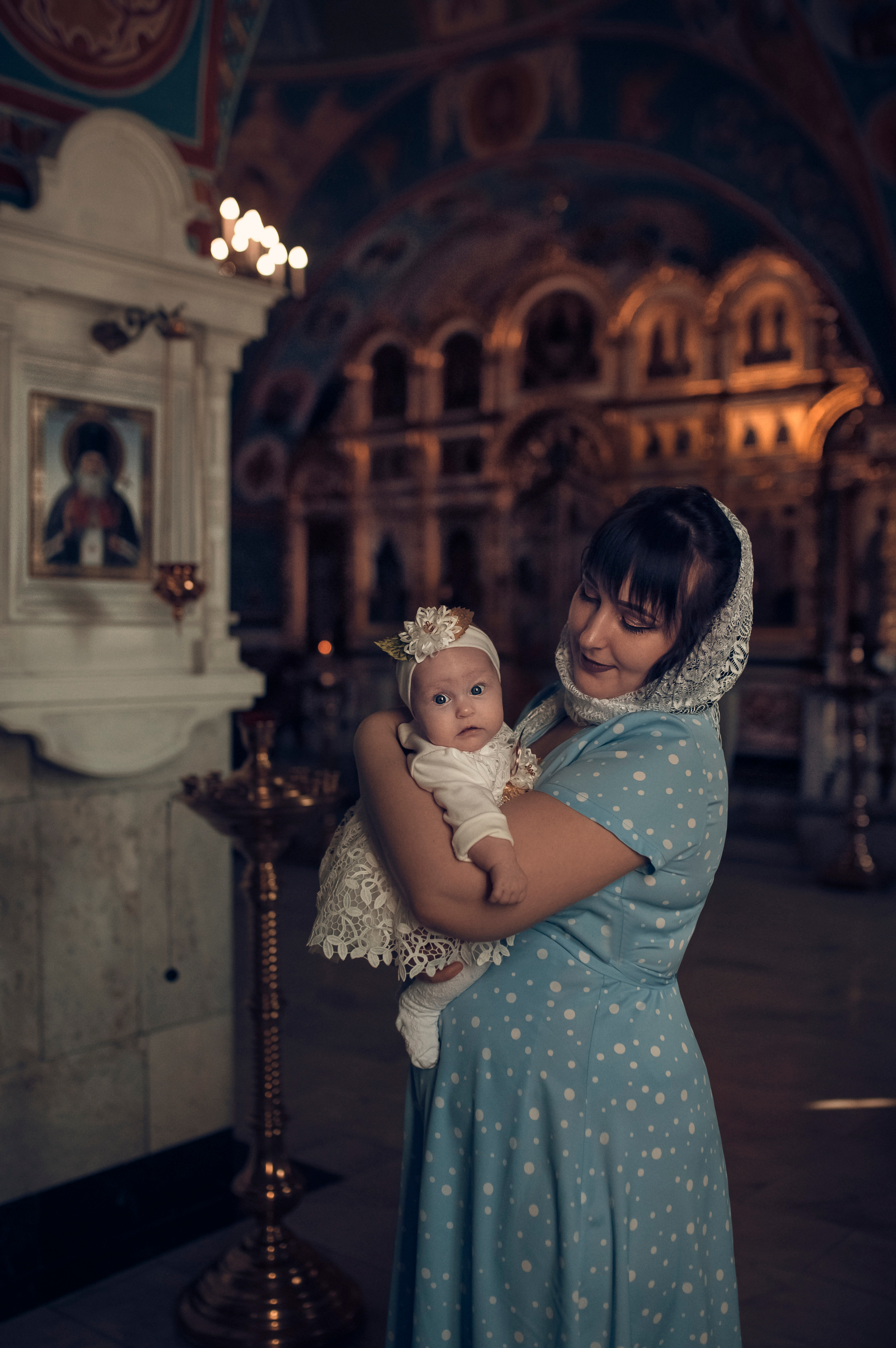 Таинство Крещения Церковь Николая Чудотворца (рыбное). Семейный фотограф Олеся Батурина Рязань