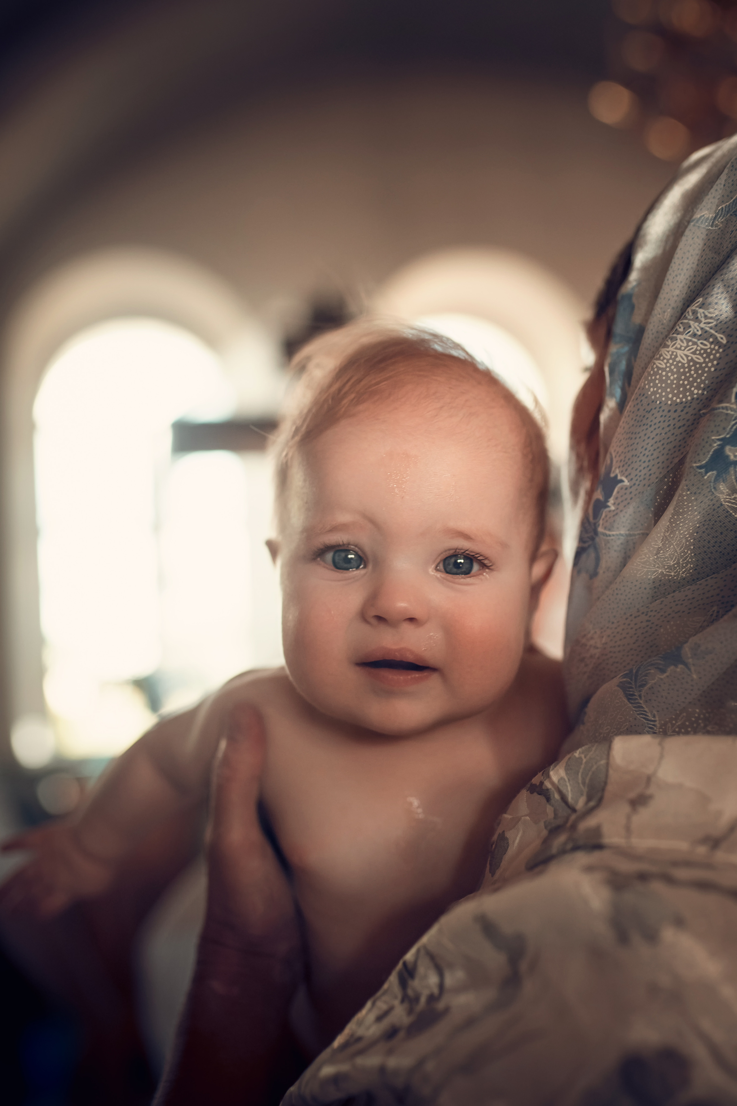 Таинство Крещения Храм Покрова Пресвятой Богородицы — Мервино. Семейный фотограф Олеся Батурина Рязань