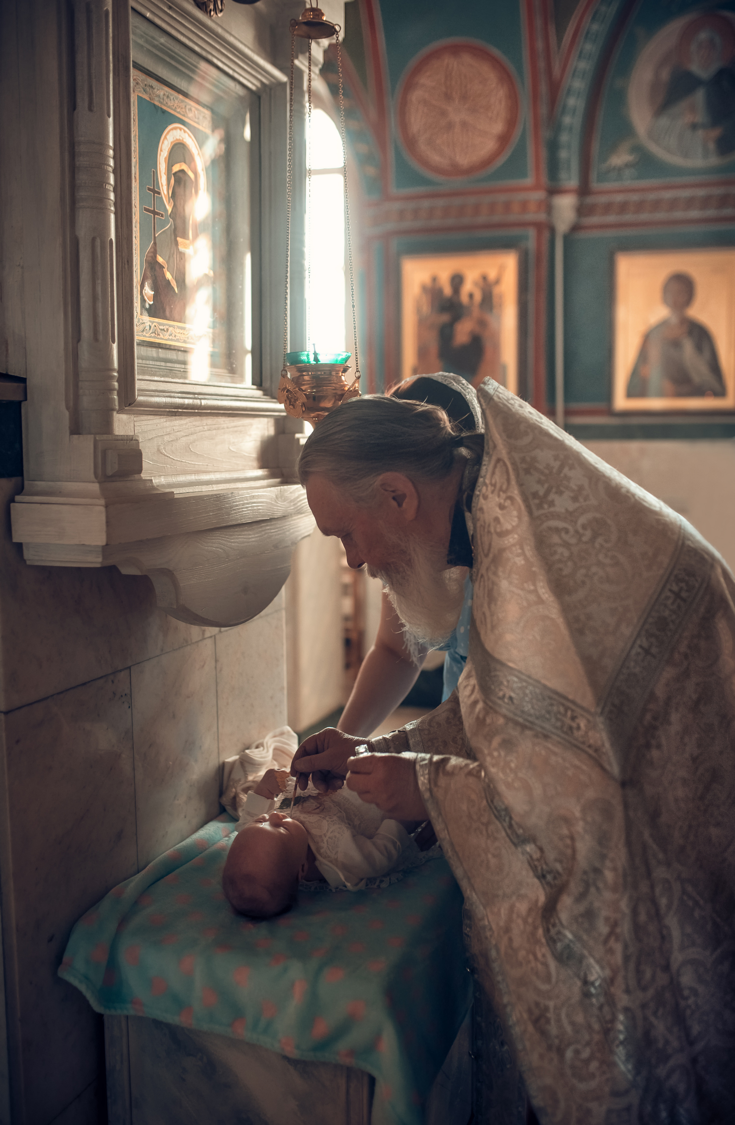 Таинство Крещения Церковь Николая Чудотворца (рыбное). Семейный фотограф Олеся Батурина Рязань