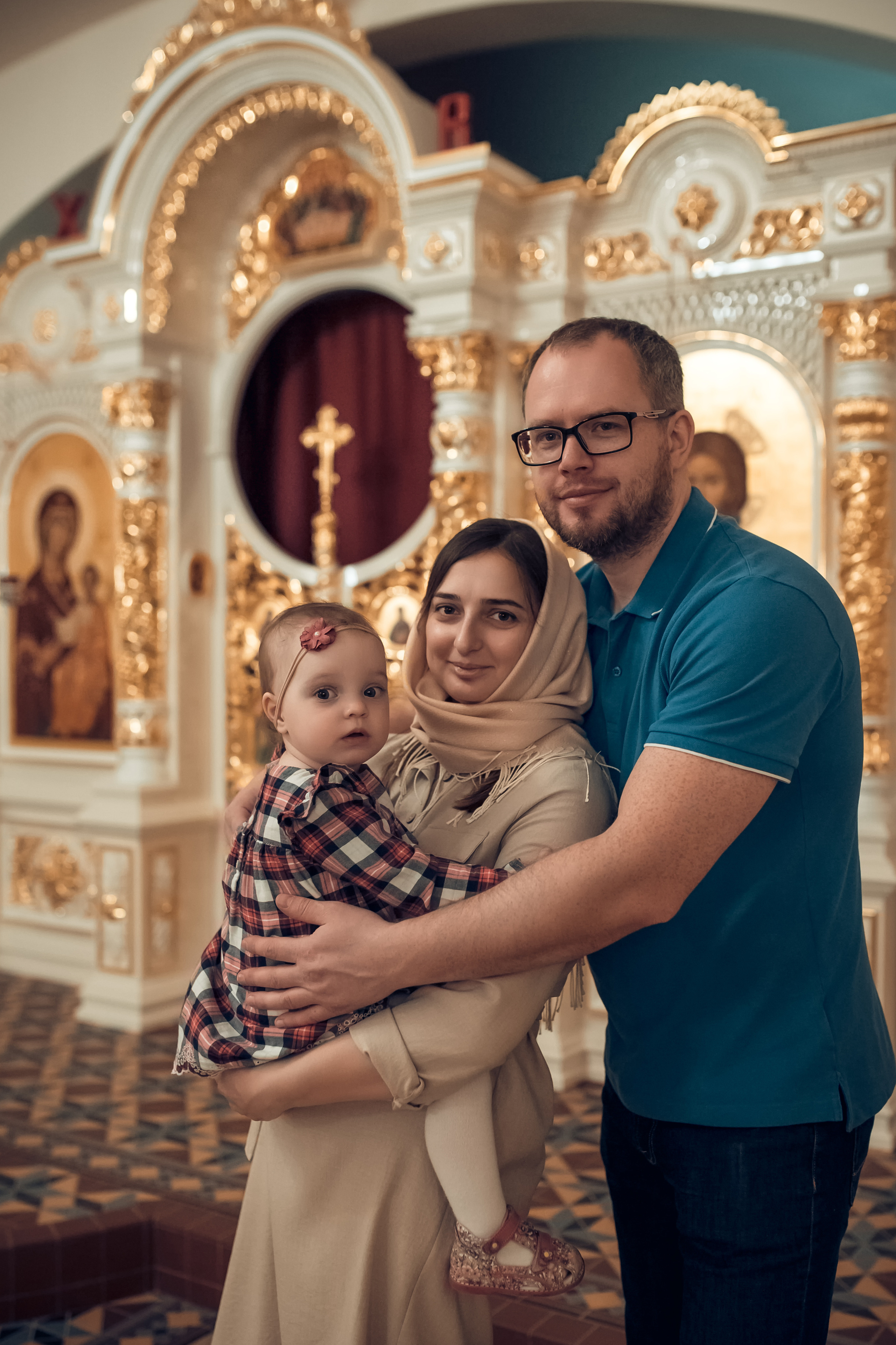 Таинство Крещения Храм Сретения Господня. Семейный фотограф Олеся Батурина Рязань