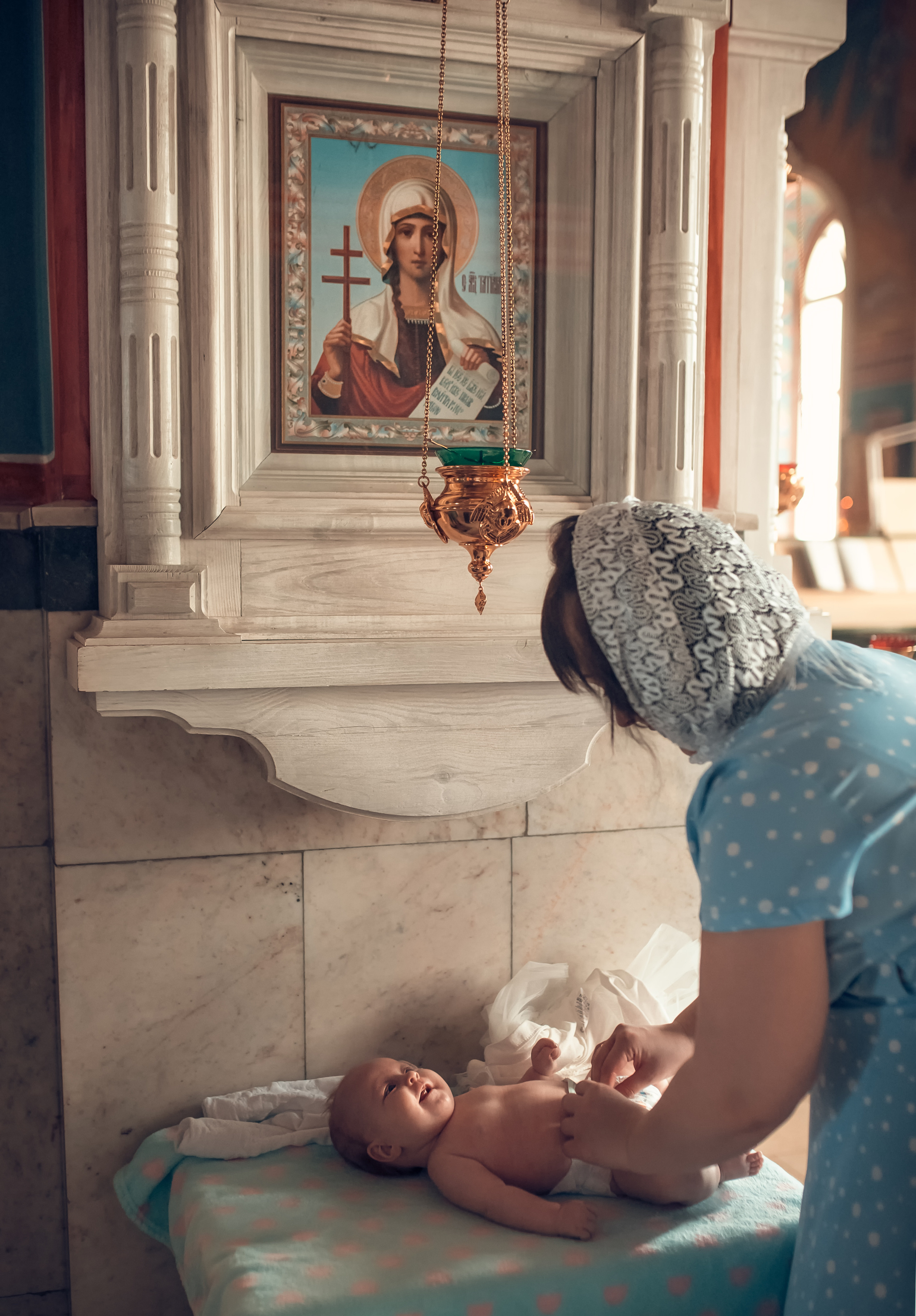 Таинство Крещения Церковь Николая Чудотворца (рыбное). Семейный фотограф Олеся Батурина Рязань