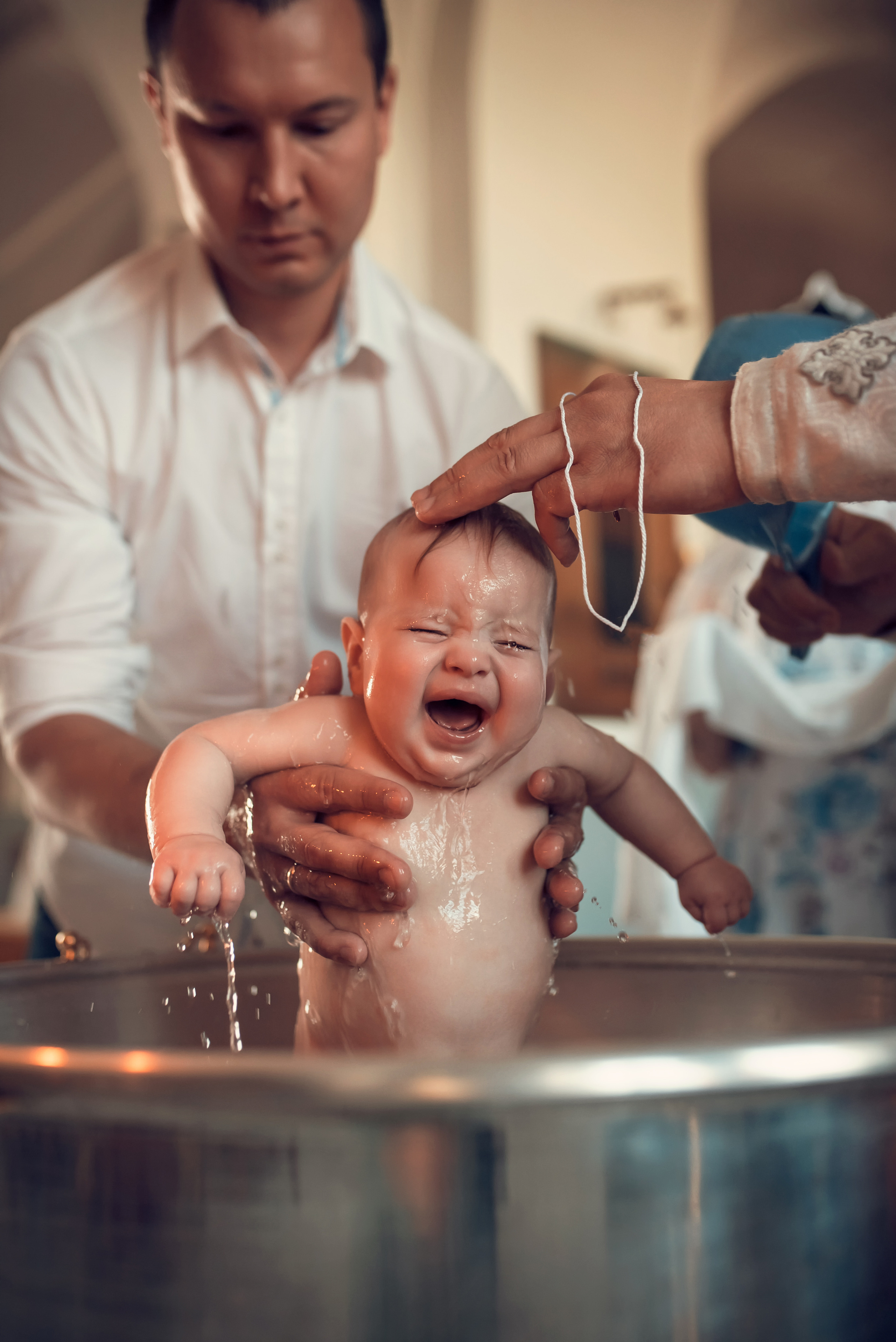 Таинство Крещения Храм Покрова Пресвятой Богородицы — Мервино. Семейный фотограф Олеся Батурина Рязань