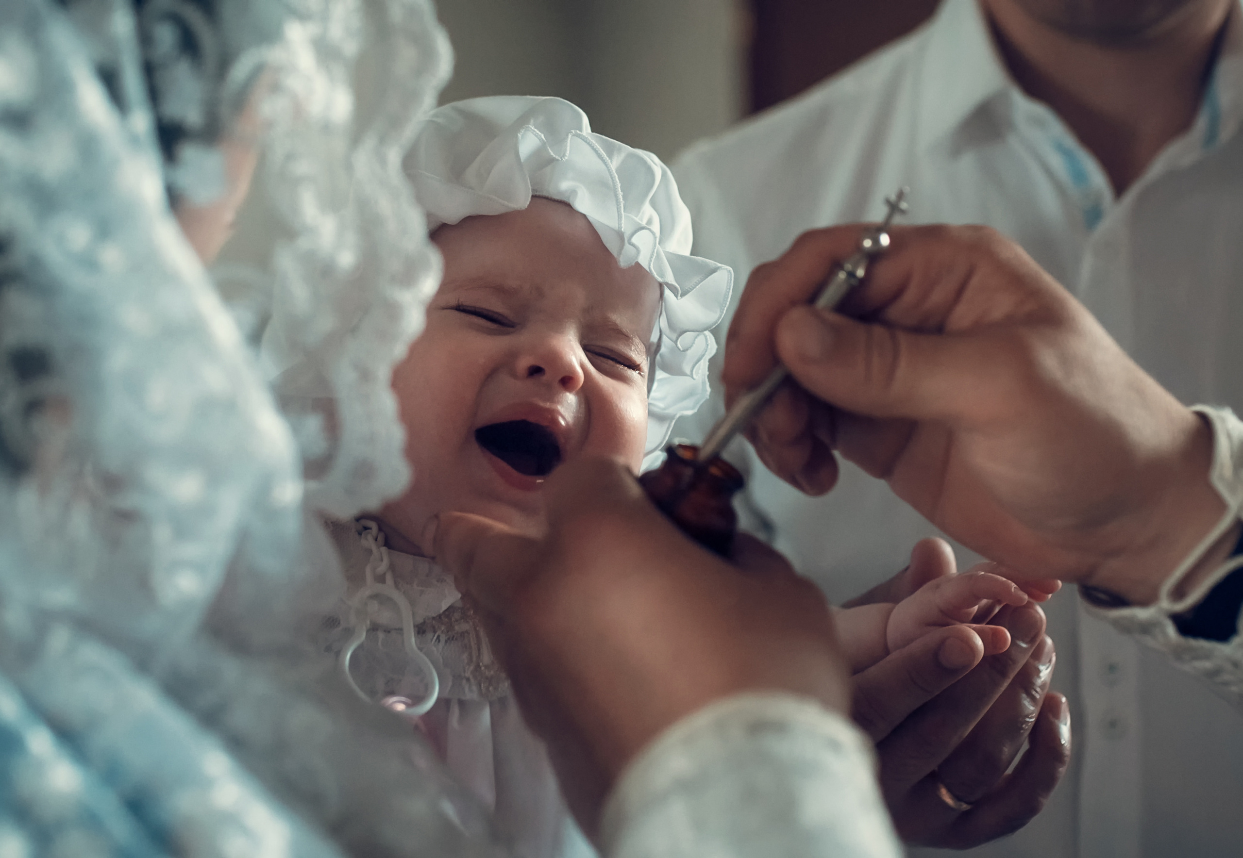 Таинство Крещения Храм Покрова Пресвятой Богородицы — Мервино. Семейный фотограф Олеся Батурина Рязань