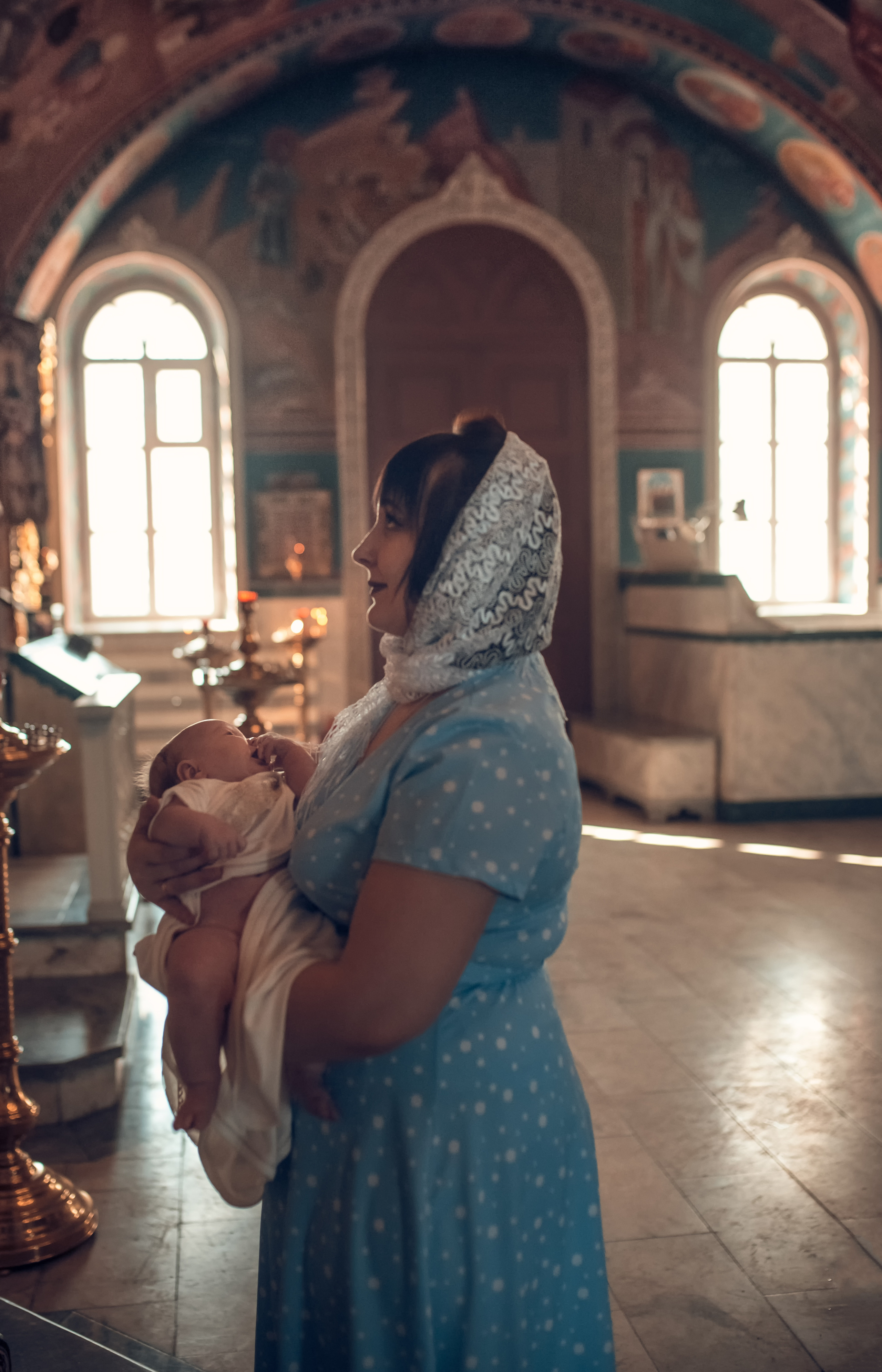 Таинство Крещения Церковь Николая Чудотворца (рыбное). Семейный фотограф Олеся Батурина Рязань