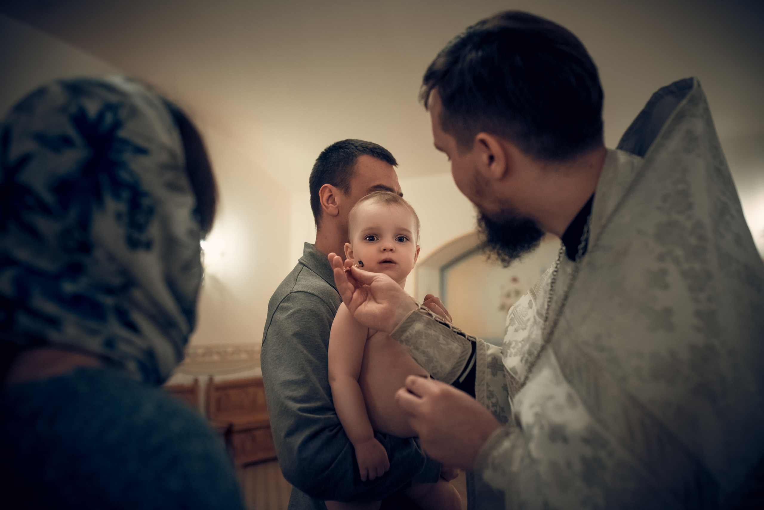 Таинство Крещения Храм Сретения Господня. Семейный фотограф Олеся Батурина Рязань