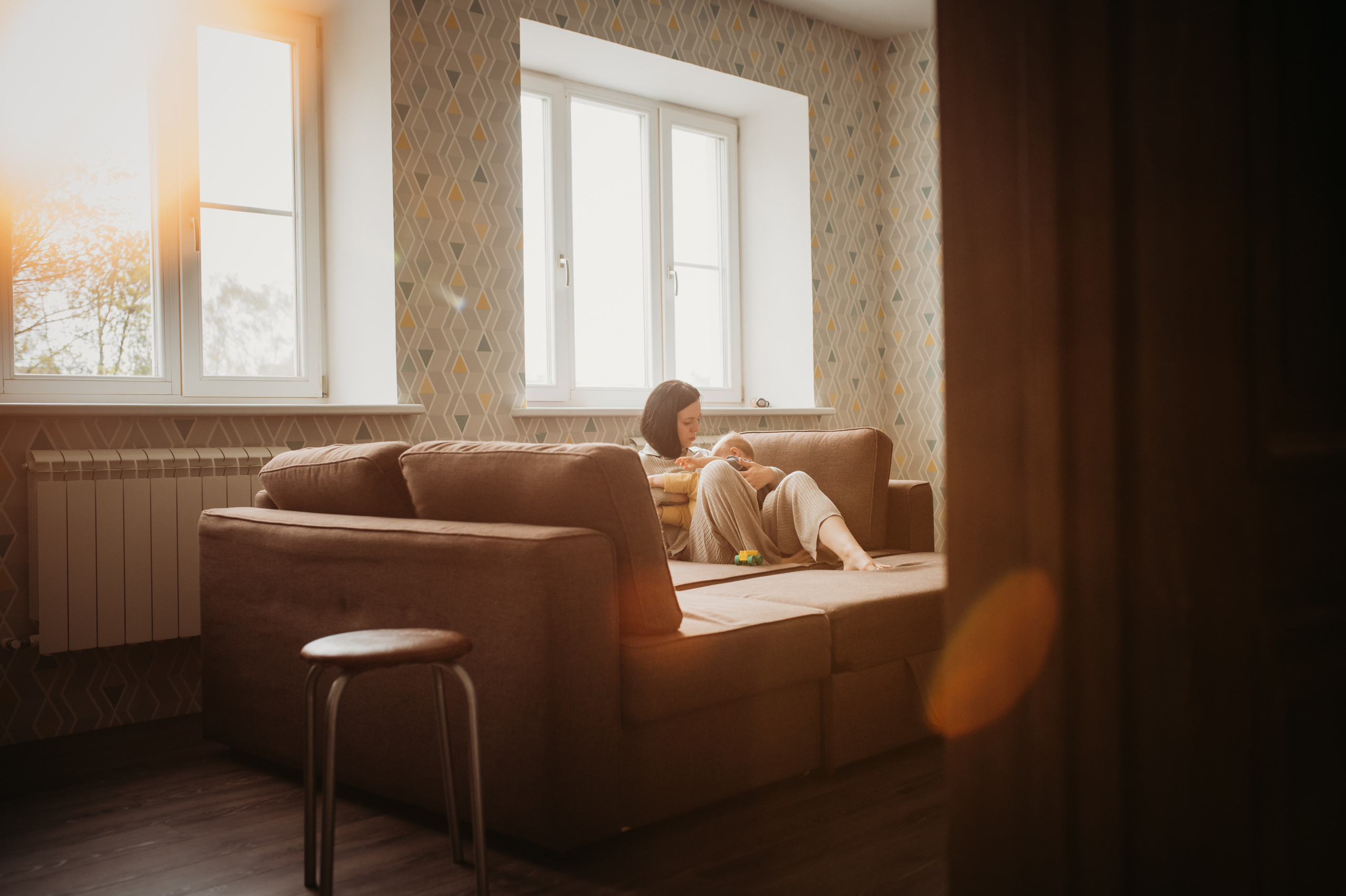 Домашняя история. Семейный фотограф Олеся Батурина Рязань