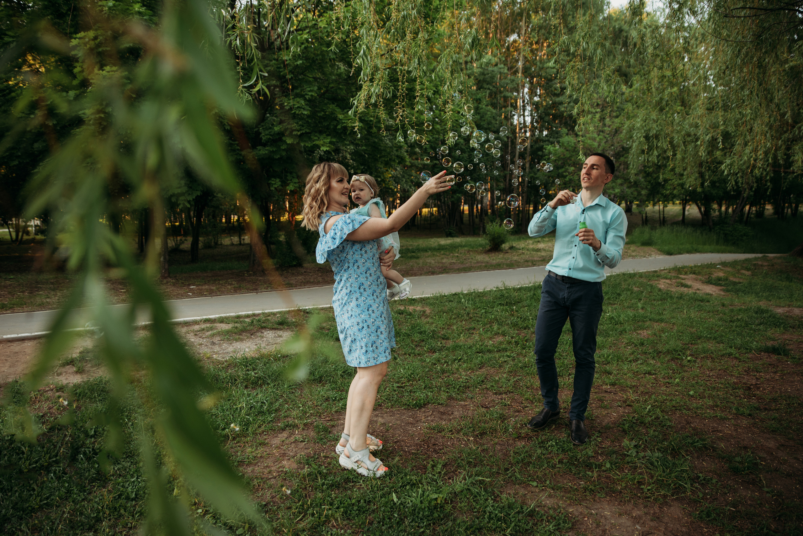 Семейные фотопрогулки. Семейный фотограф Олеся Батурина Рязань