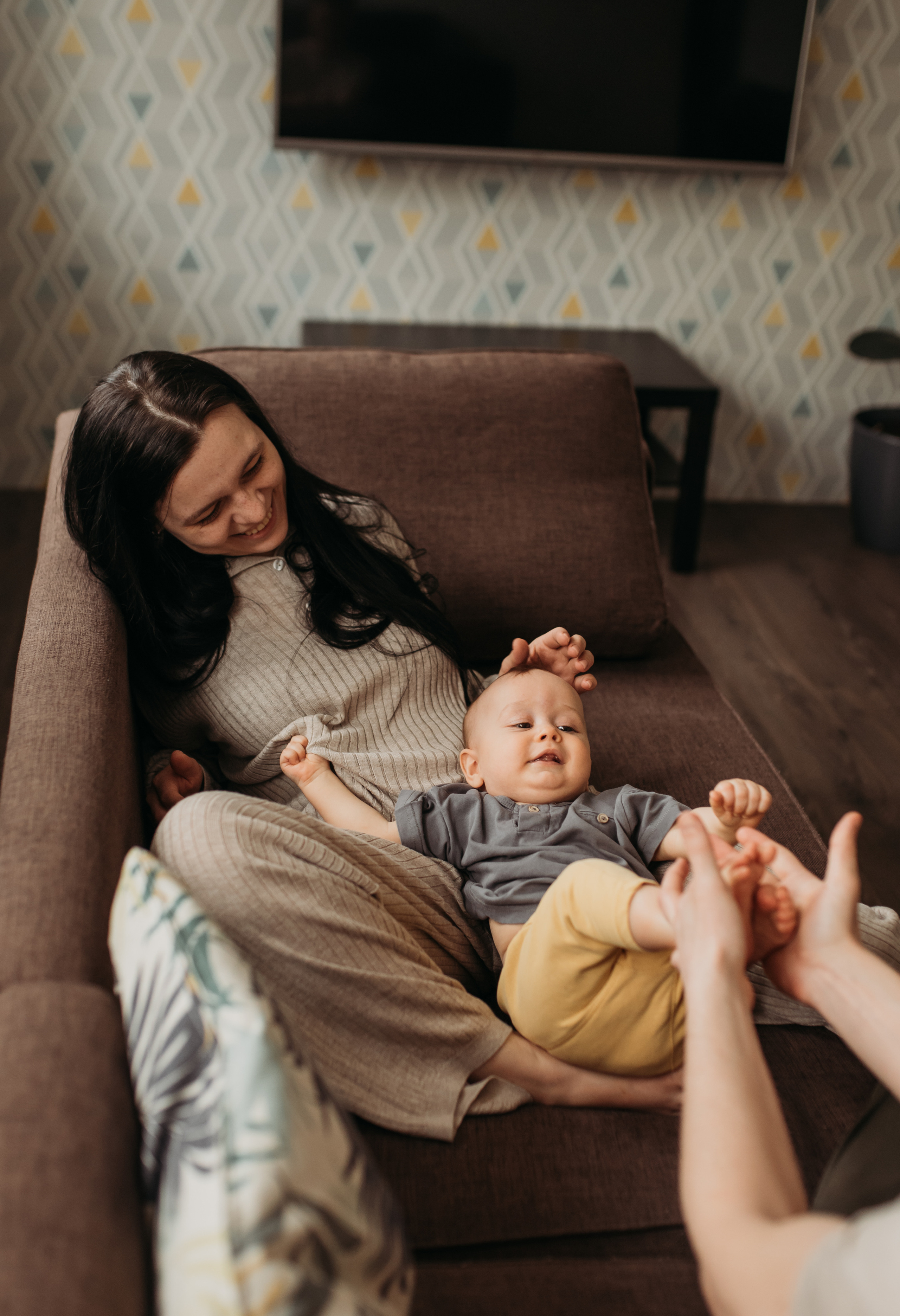 Домашняя история. Семейный фотограф Олеся Батурина Рязань