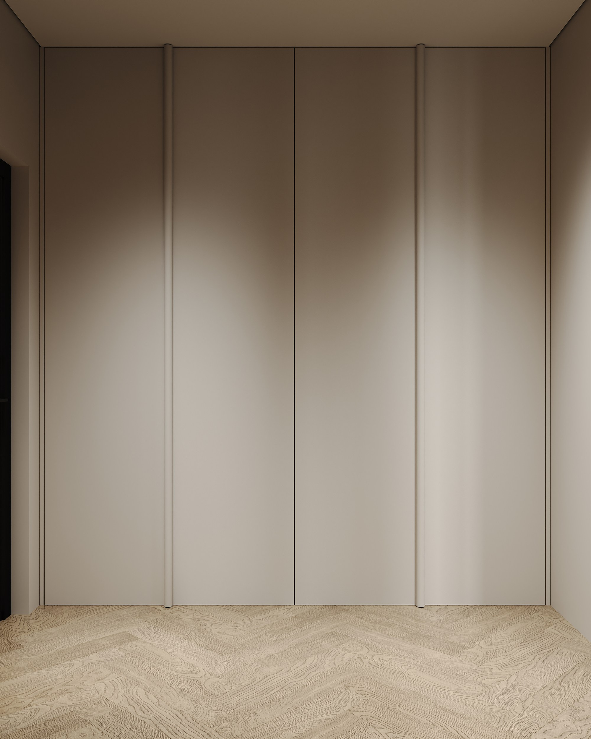 Кухня-гостиная ЖК «Парк столиц». 3D визуализация интерьера Надежда Соколова