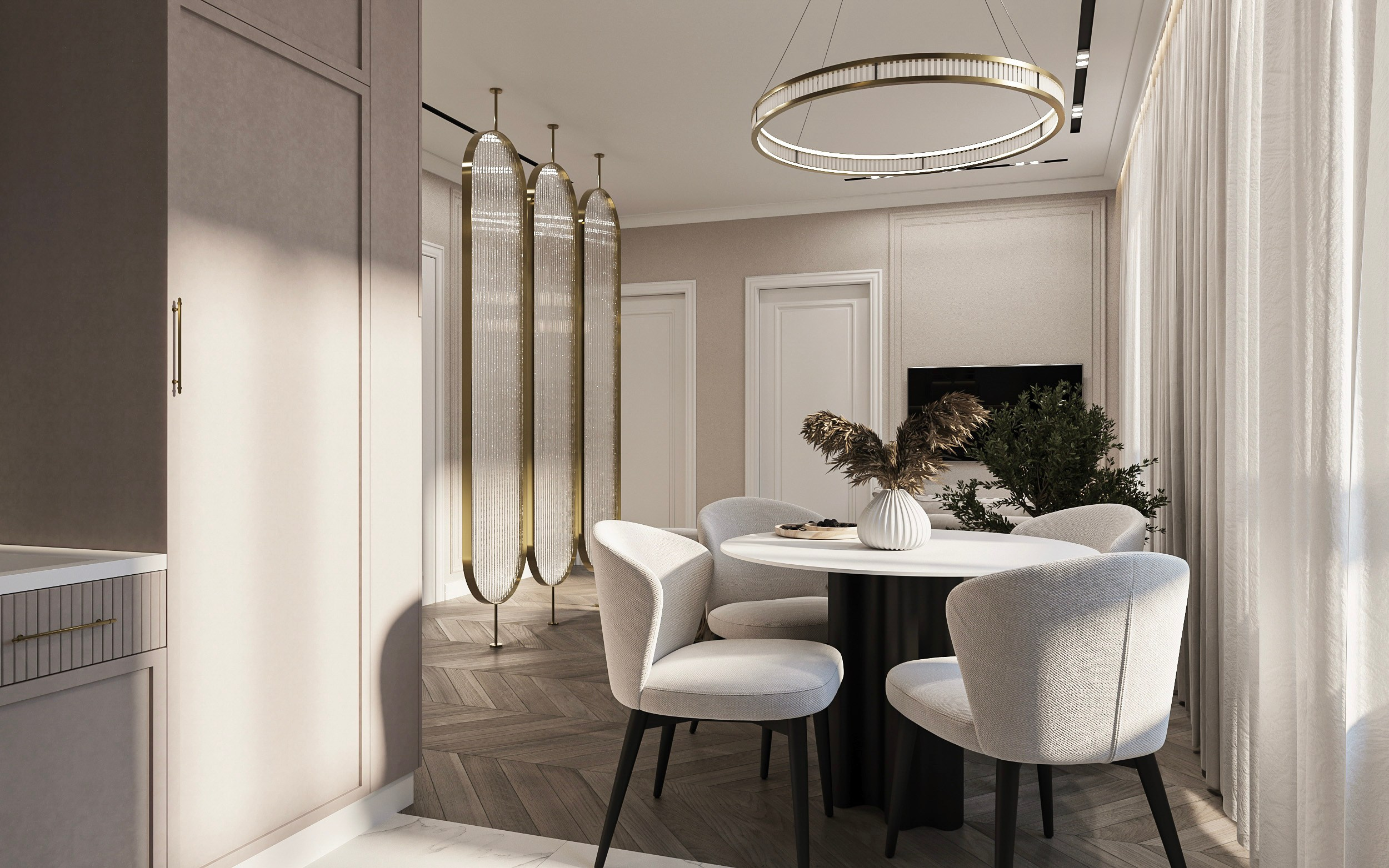 ЖК Державина, 50. Площадь 61 кв. м. Дизайнер интерьера в Новосибирске_Елена Сергеева